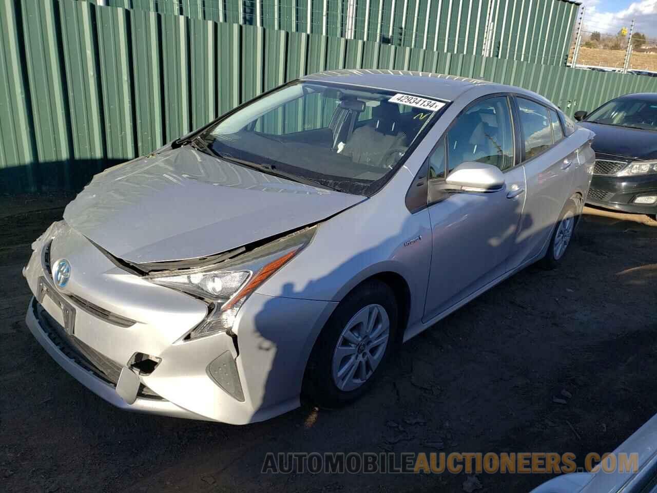 JTDKBRFU5G3510662 TOYOTA PRIUS 2016