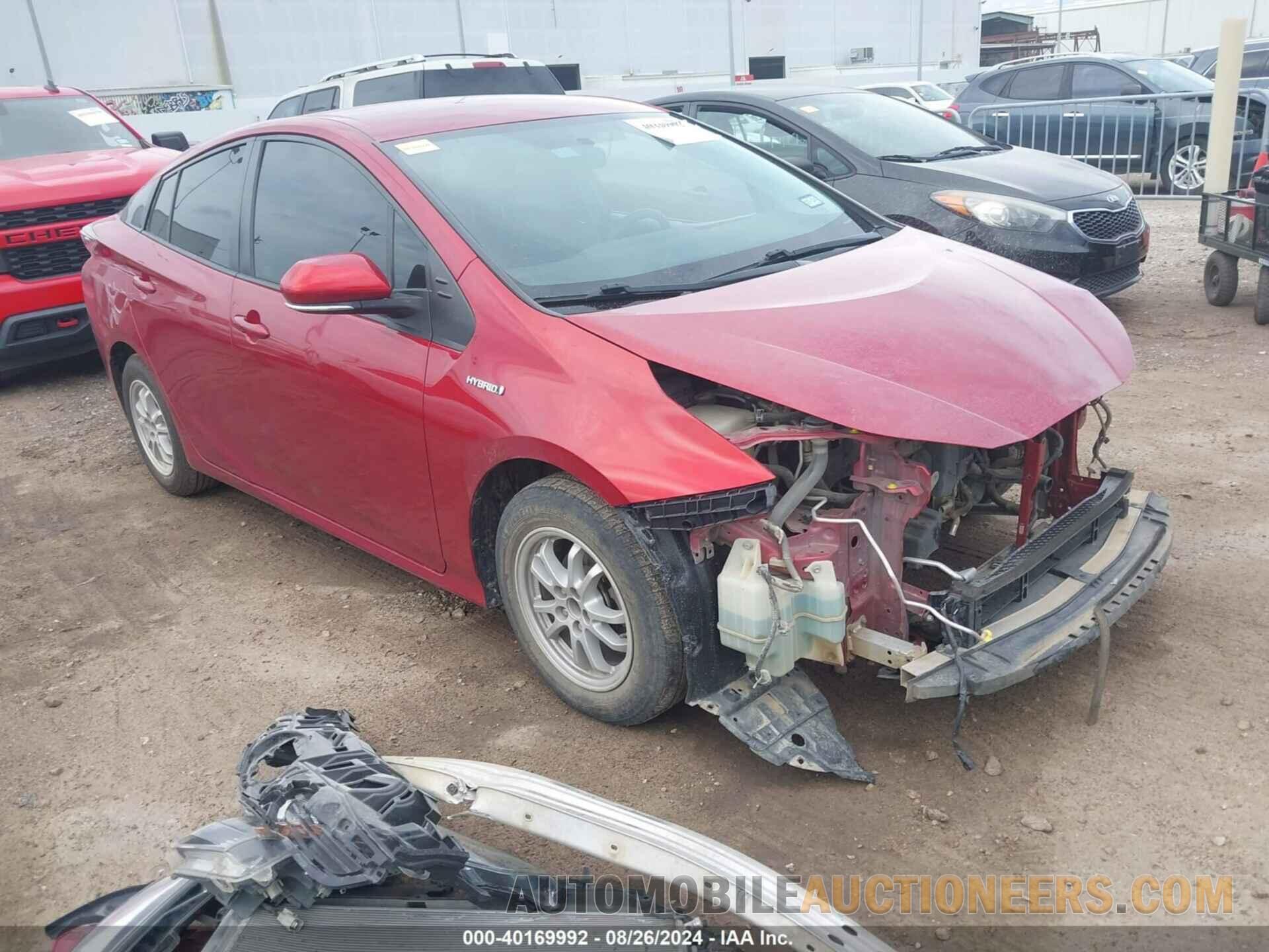 JTDKBRFU5G3519247 TOYOTA PRIUS 2016