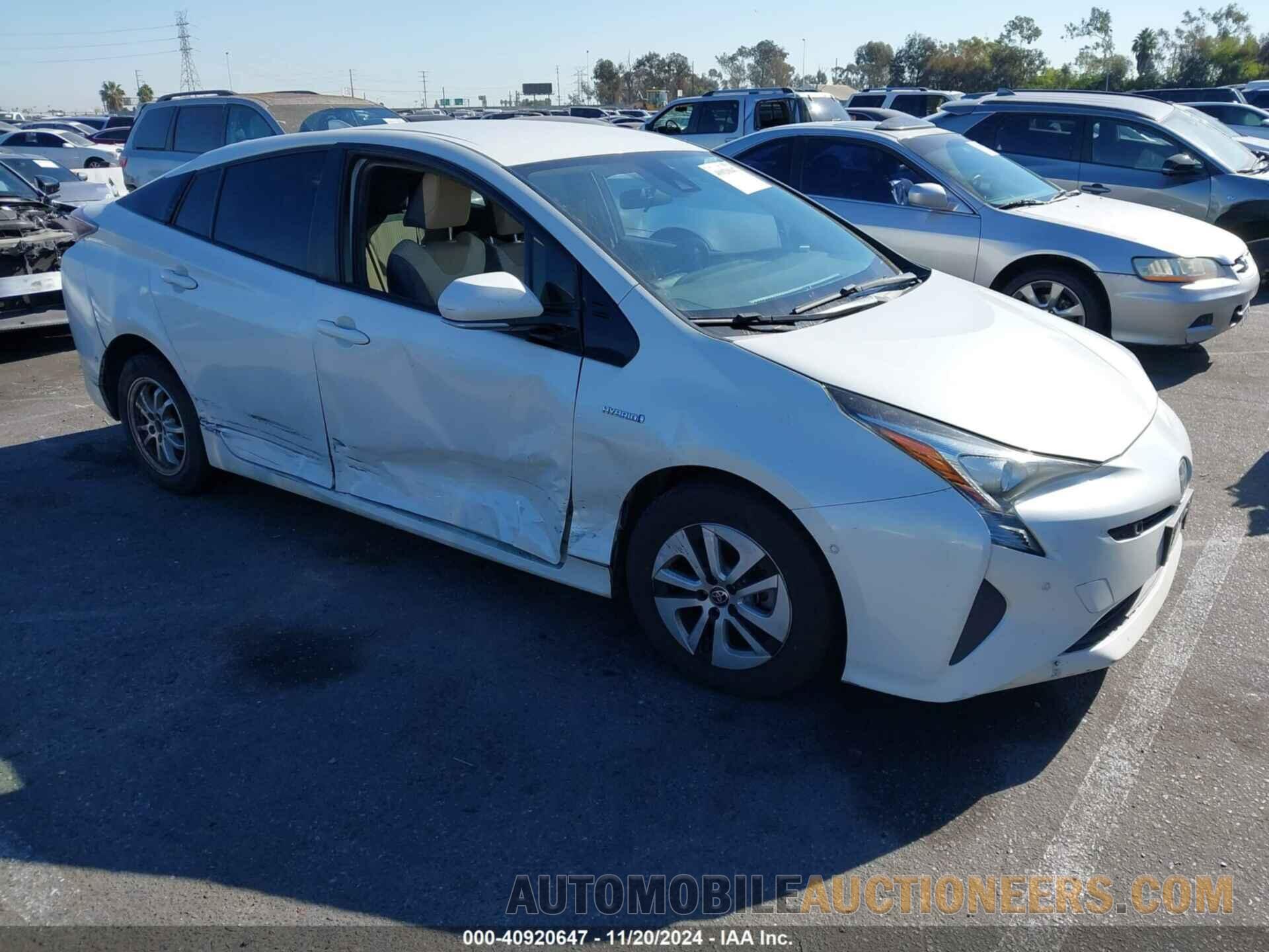 JTDKBRFU5H3040800 TOYOTA PRIUS 2017