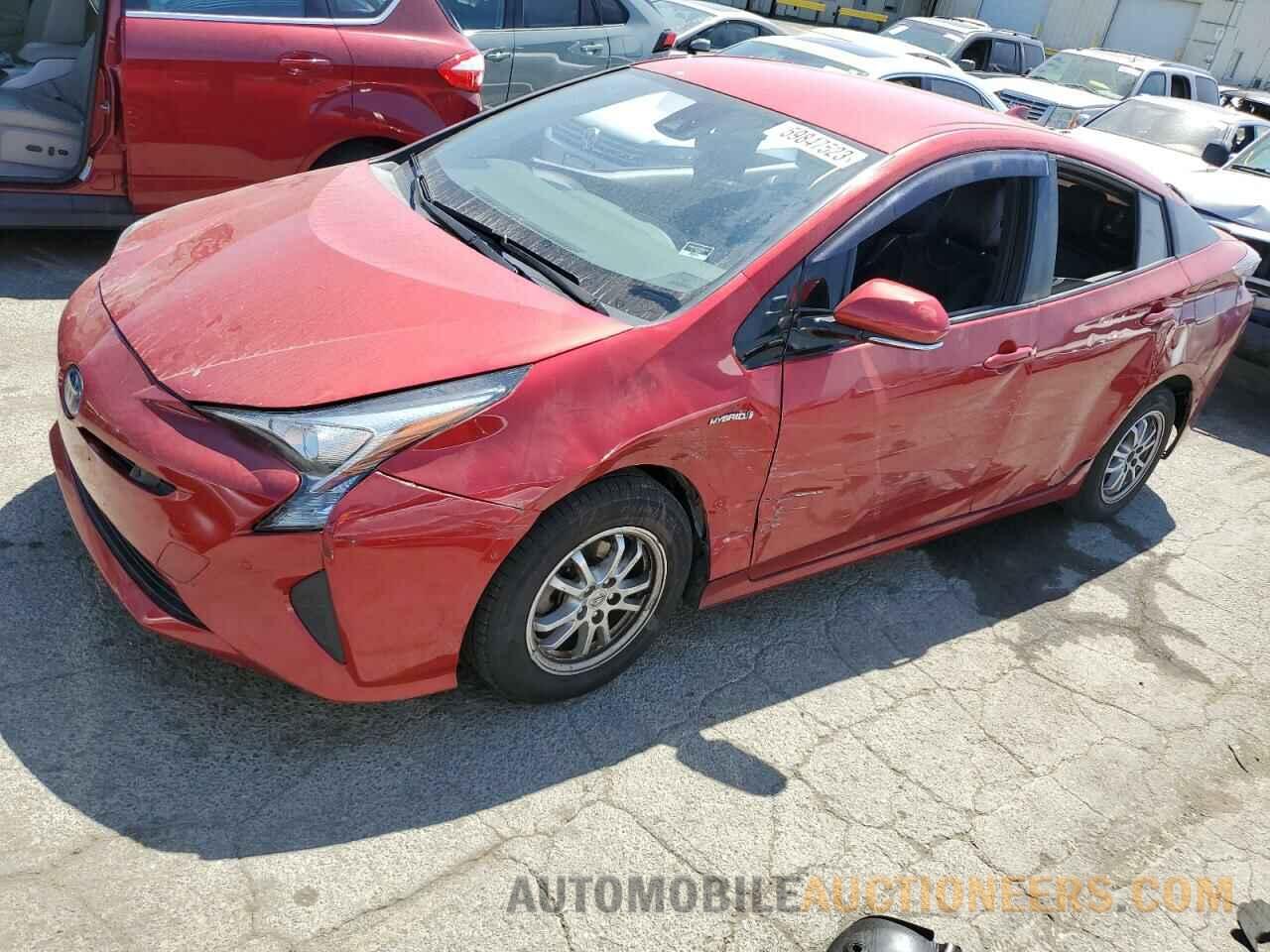 JTDKBRFU5H3564108 TOYOTA PRIUS 2017