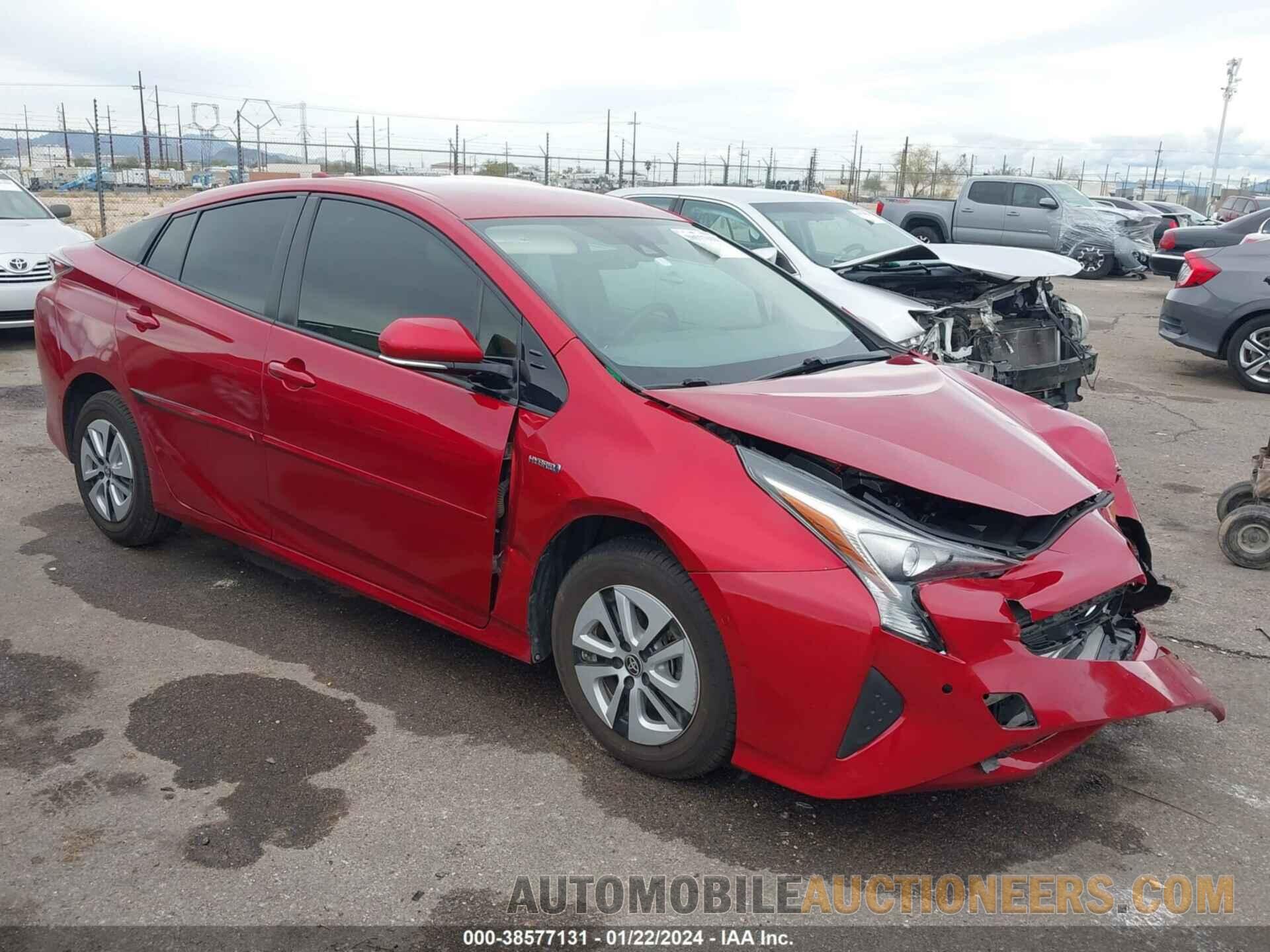 JTDKBRFU5H3571611 TOYOTA PRIUS 2017