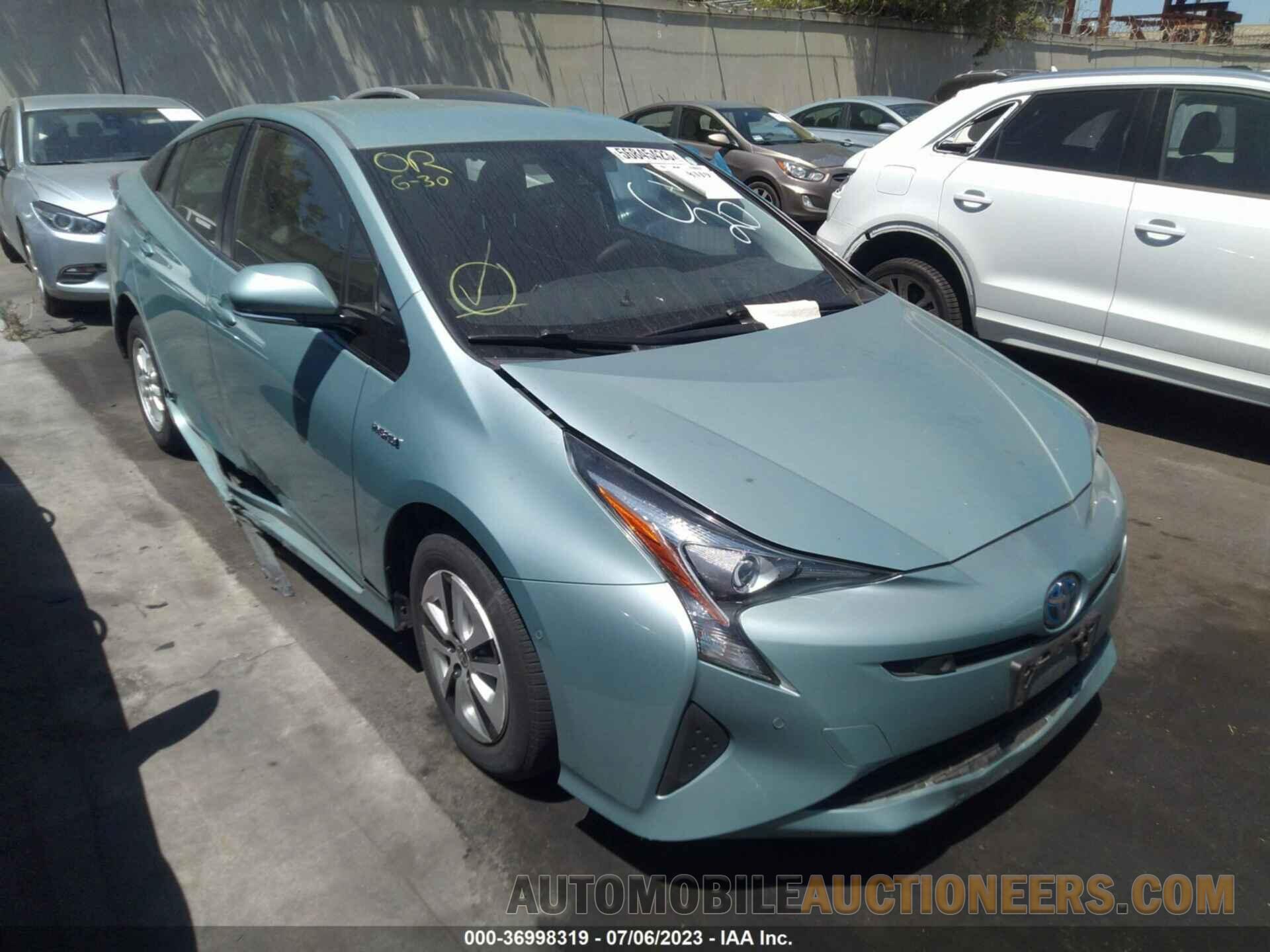 JTDKBRFU5J3065069 TOYOTA PRIUS 2018