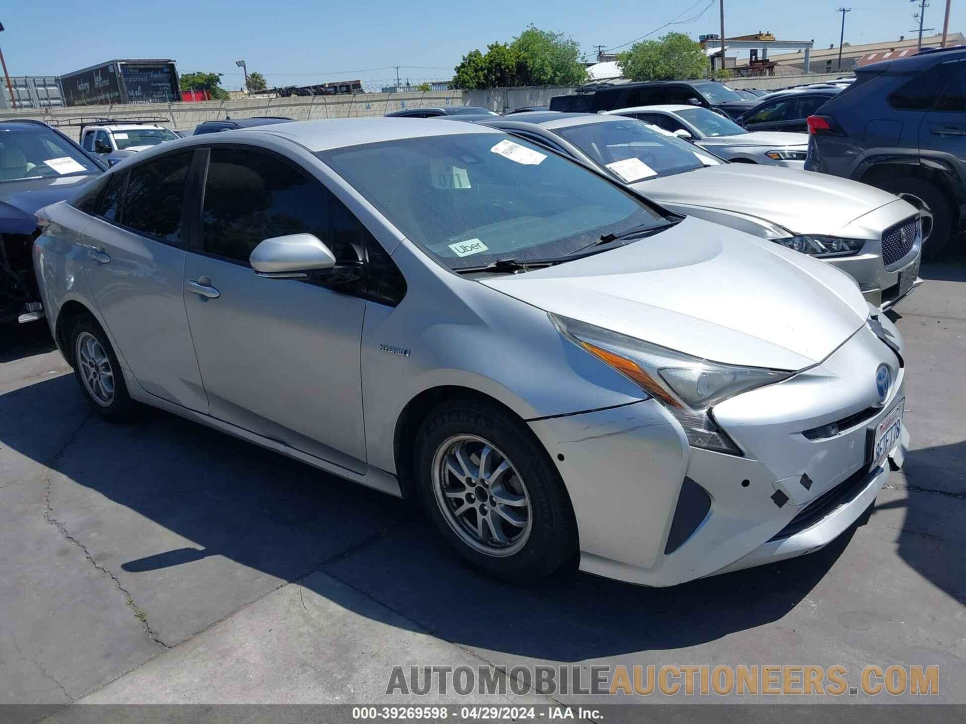 JTDKBRFU5J3070806 TOYOTA PRIUS 2018