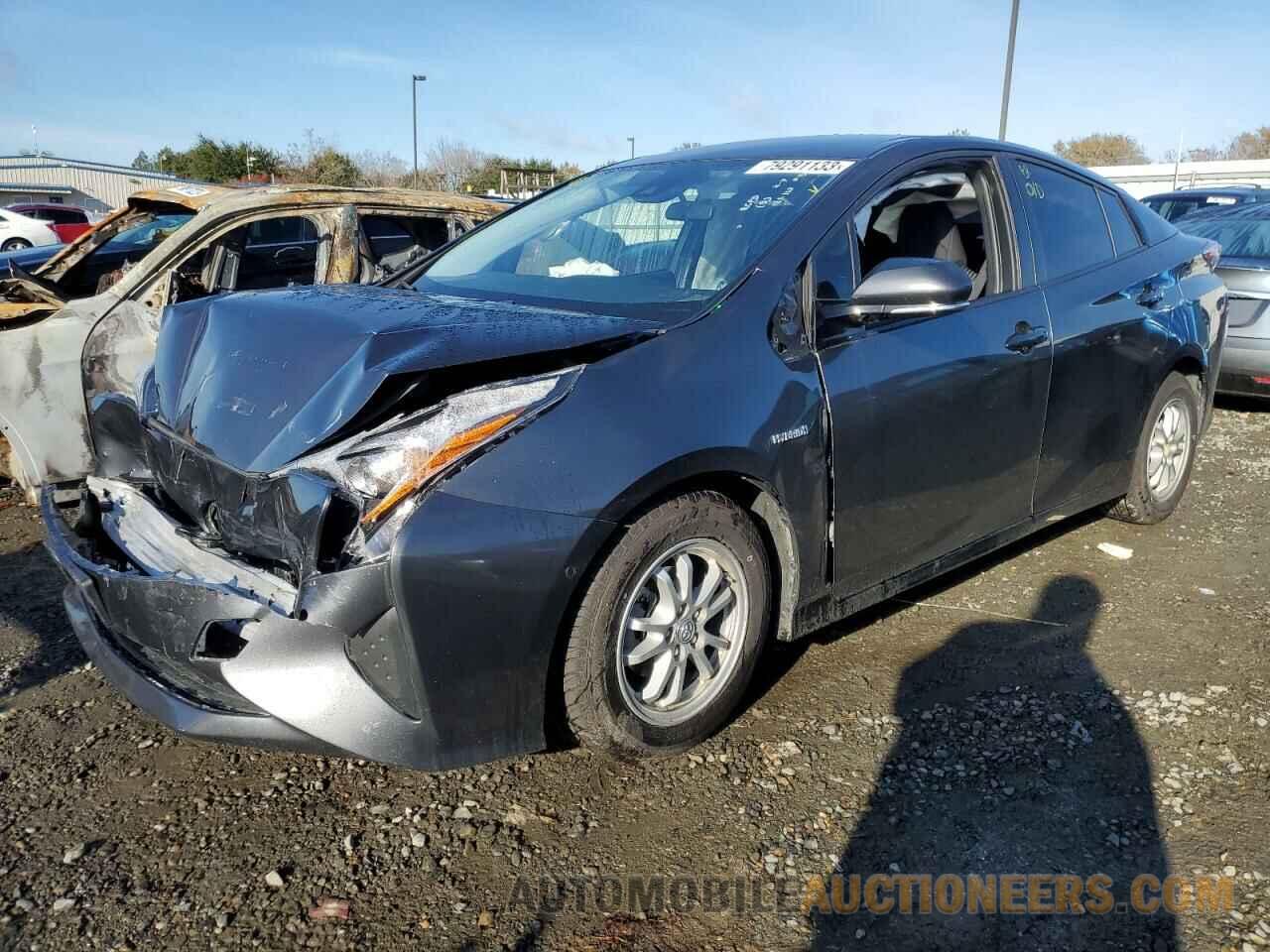 JTDKBRFU5J3584770 TOYOTA PRIUS 2018