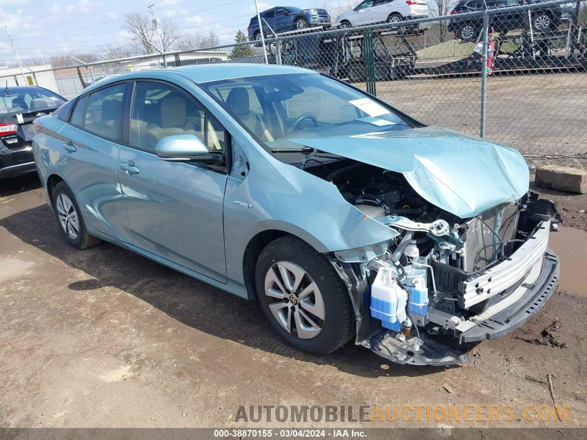 JTDKBRFU5J3586471 TOYOTA PRIUS 2018