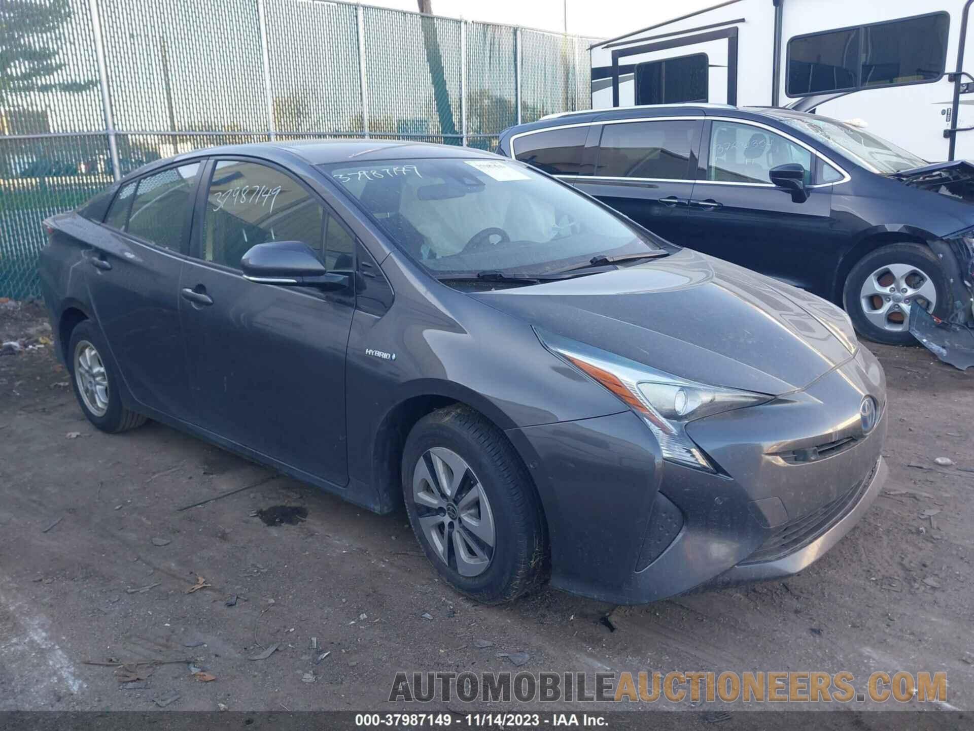 JTDKBRFU5J3588785 TOYOTA PRIUS 2018