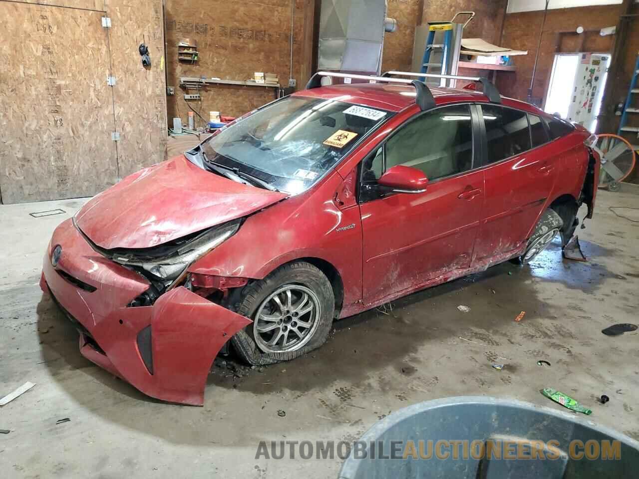 JTDKBRFU5J3588933 TOYOTA PRIUS 2018