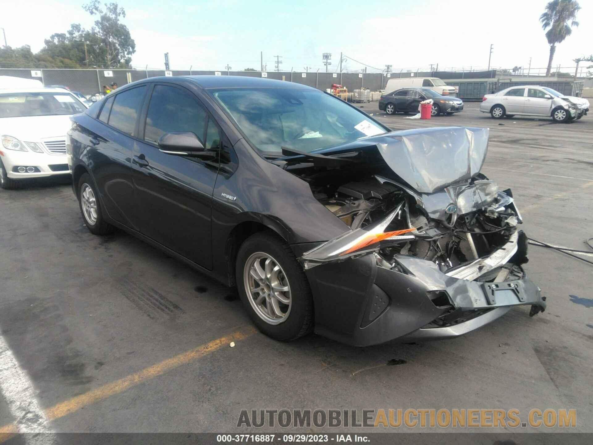 JTDKBRFU5J3592965 TOYOTA PRIUS 2018