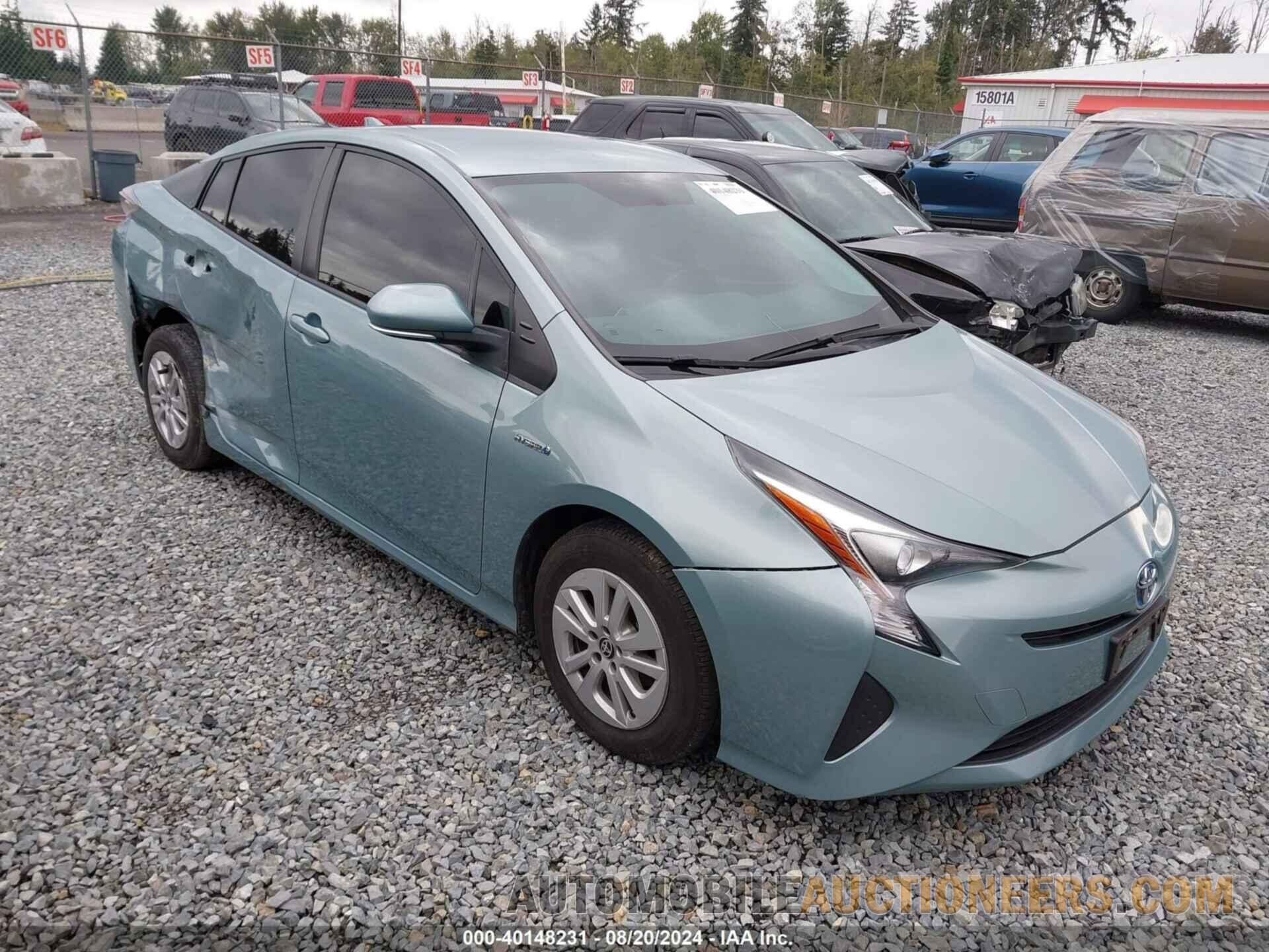 JTDKBRFU5X3526635 TOYOTA PRIUS 2016