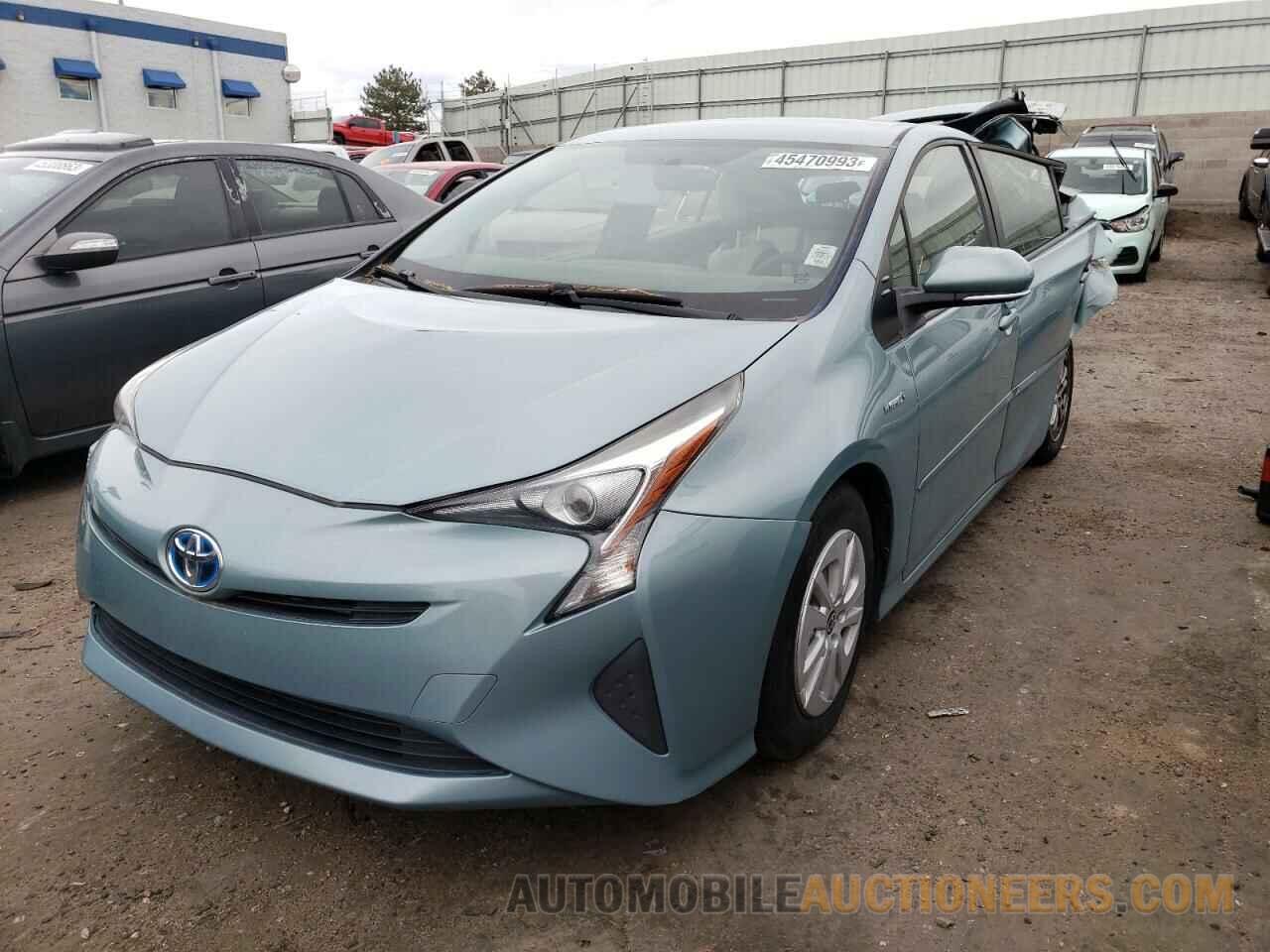 JTDKBRFU6G3012017 TOYOTA PRIUS 2016