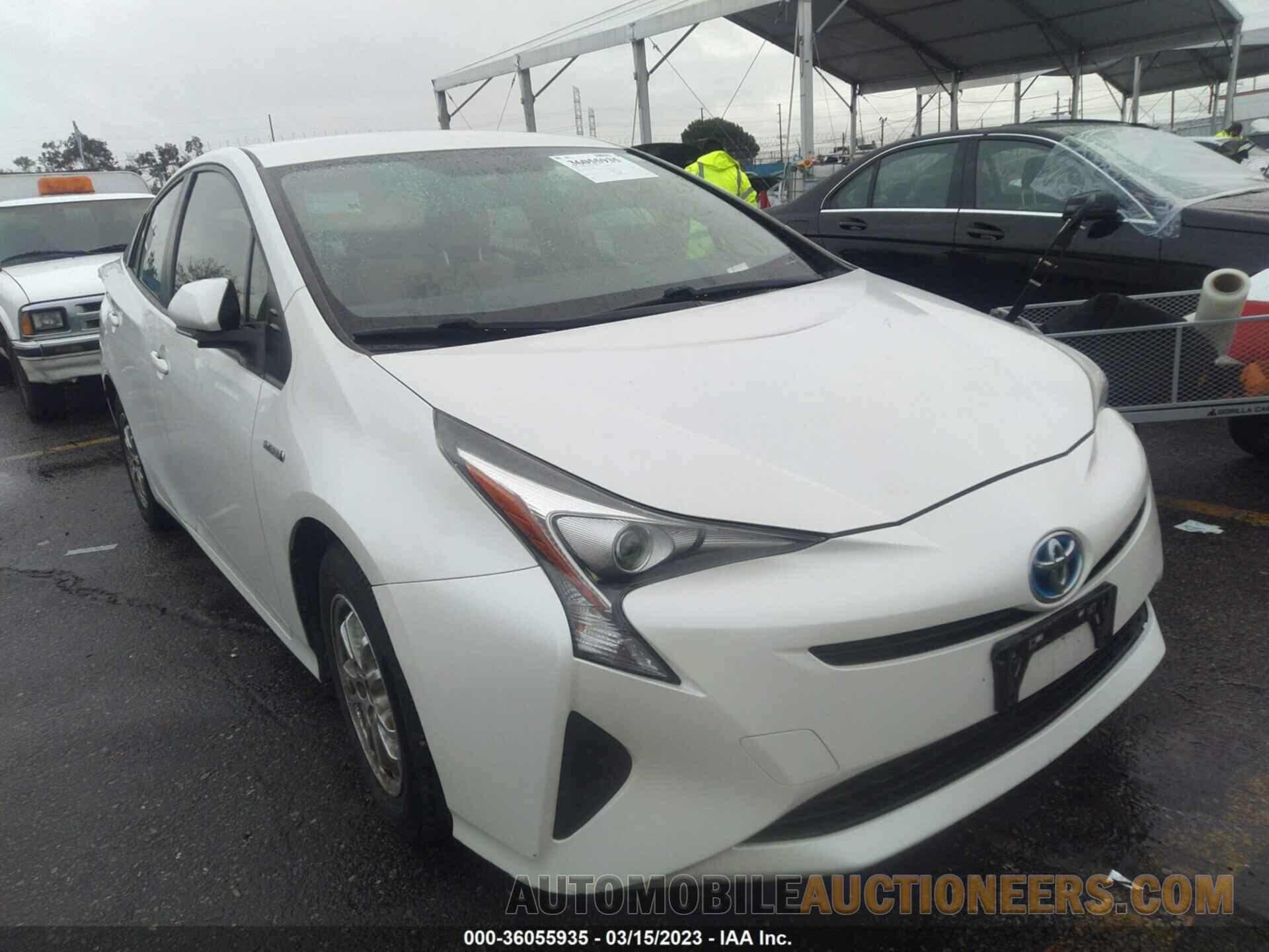 JTDKBRFU6G3017122 TOYOTA PRIUS 2016