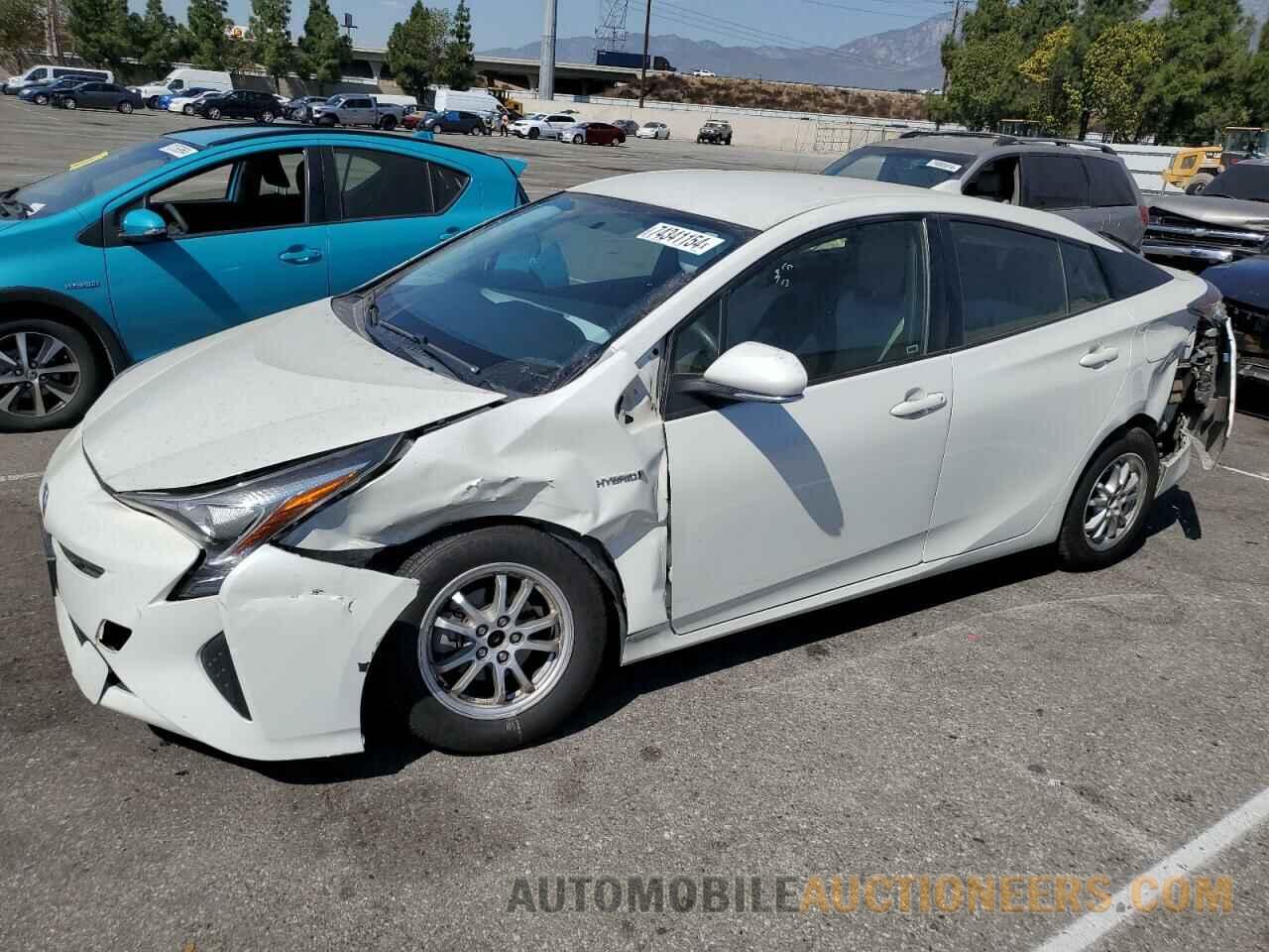 JTDKBRFU6G3018609 TOYOTA PRIUS 2016