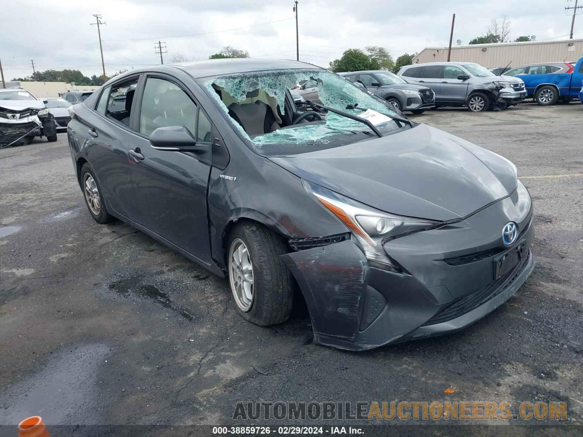 JTDKBRFU6G3022823 TOYOTA PRIUS 2016