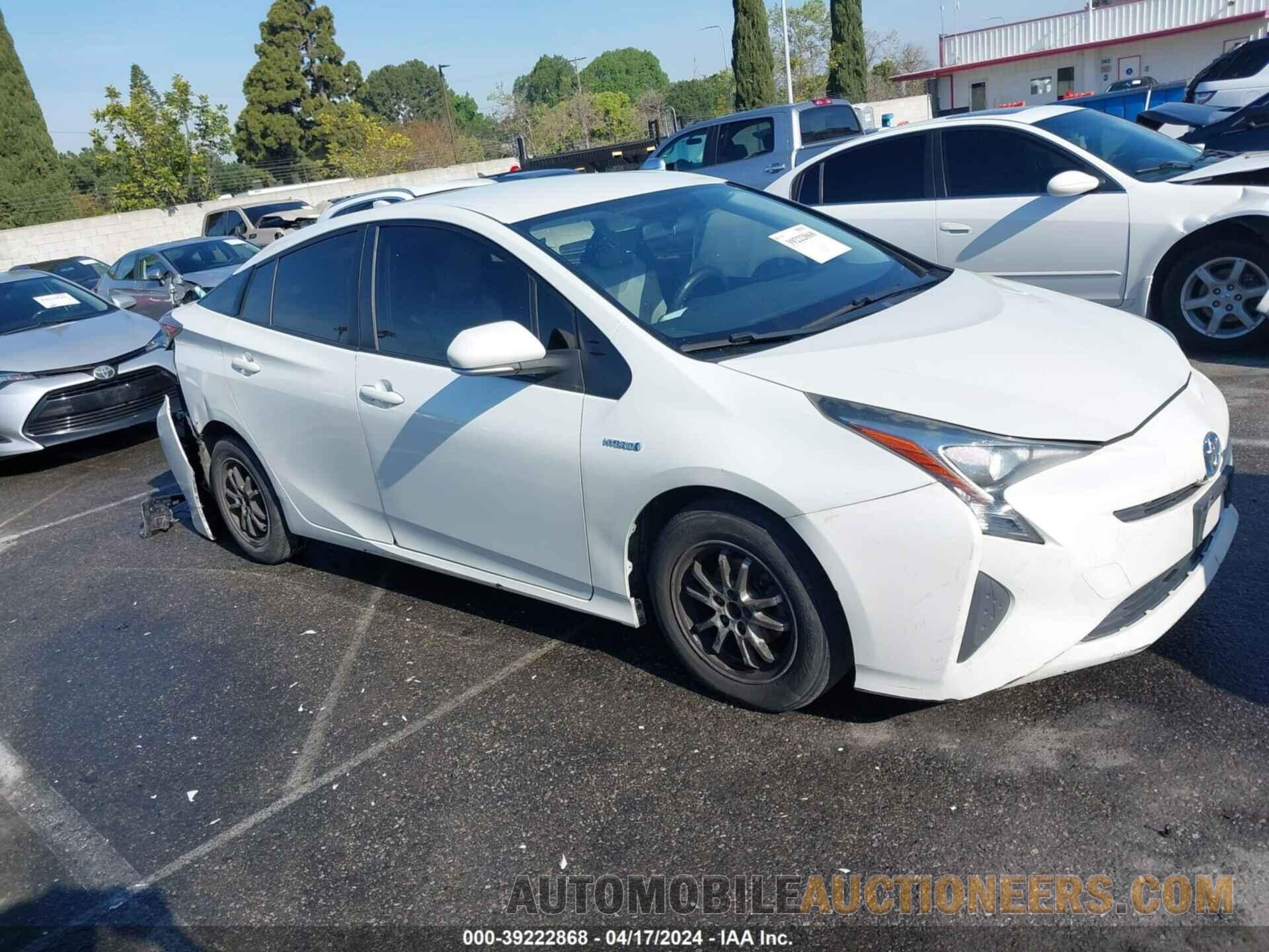 JTDKBRFU6G3504711 TOYOTA PRIUS 2016