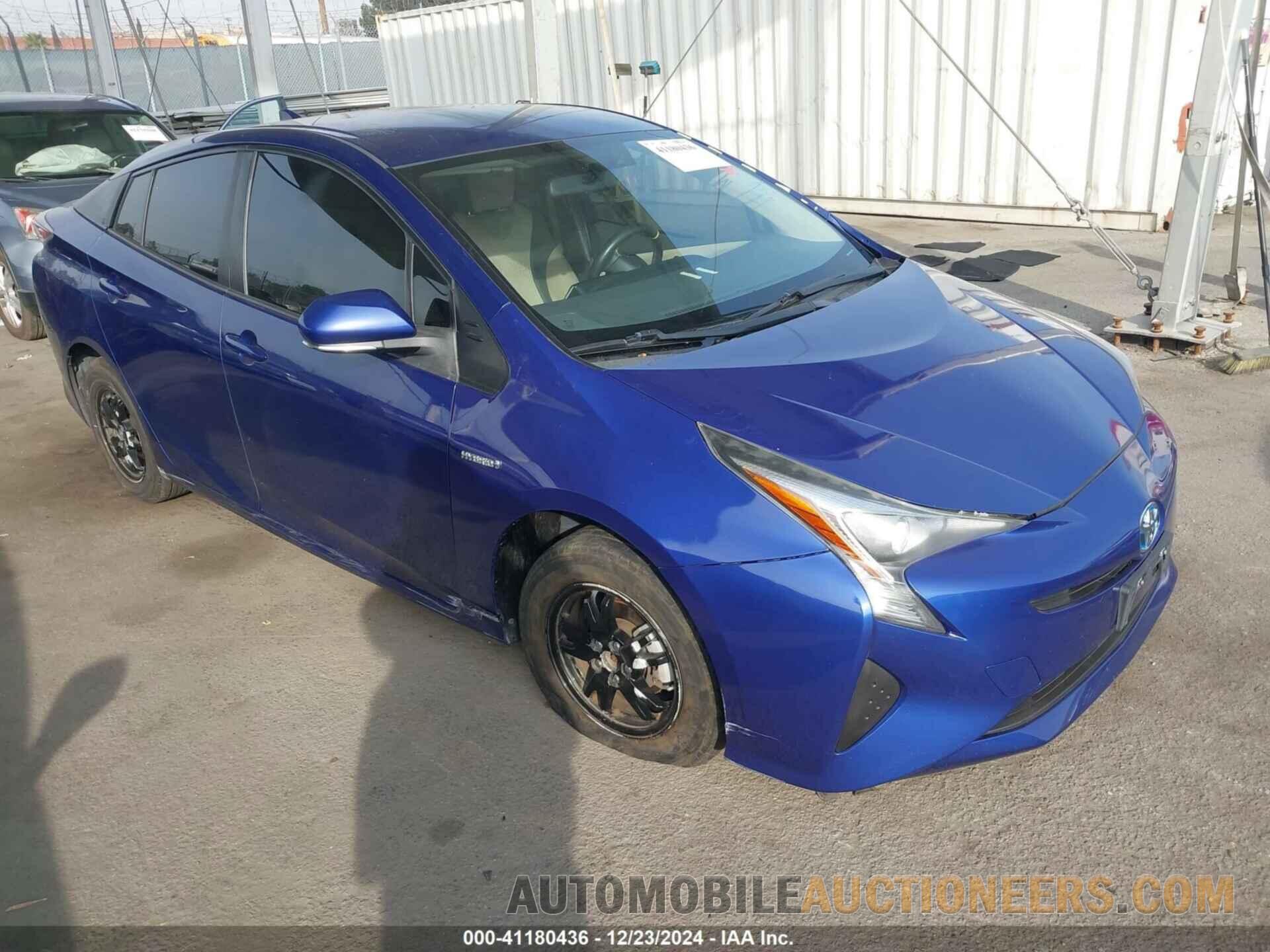 JTDKBRFU6G3510122 TOYOTA PRIUS 2016