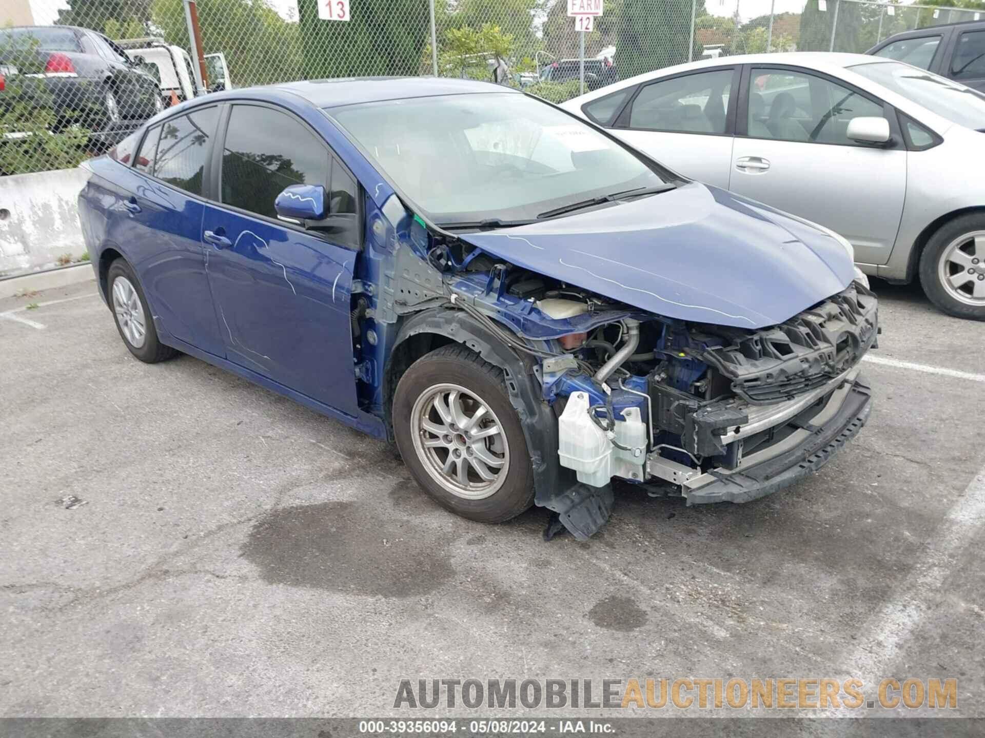 JTDKBRFU6G3512677 TOYOTA PRIUS 2016