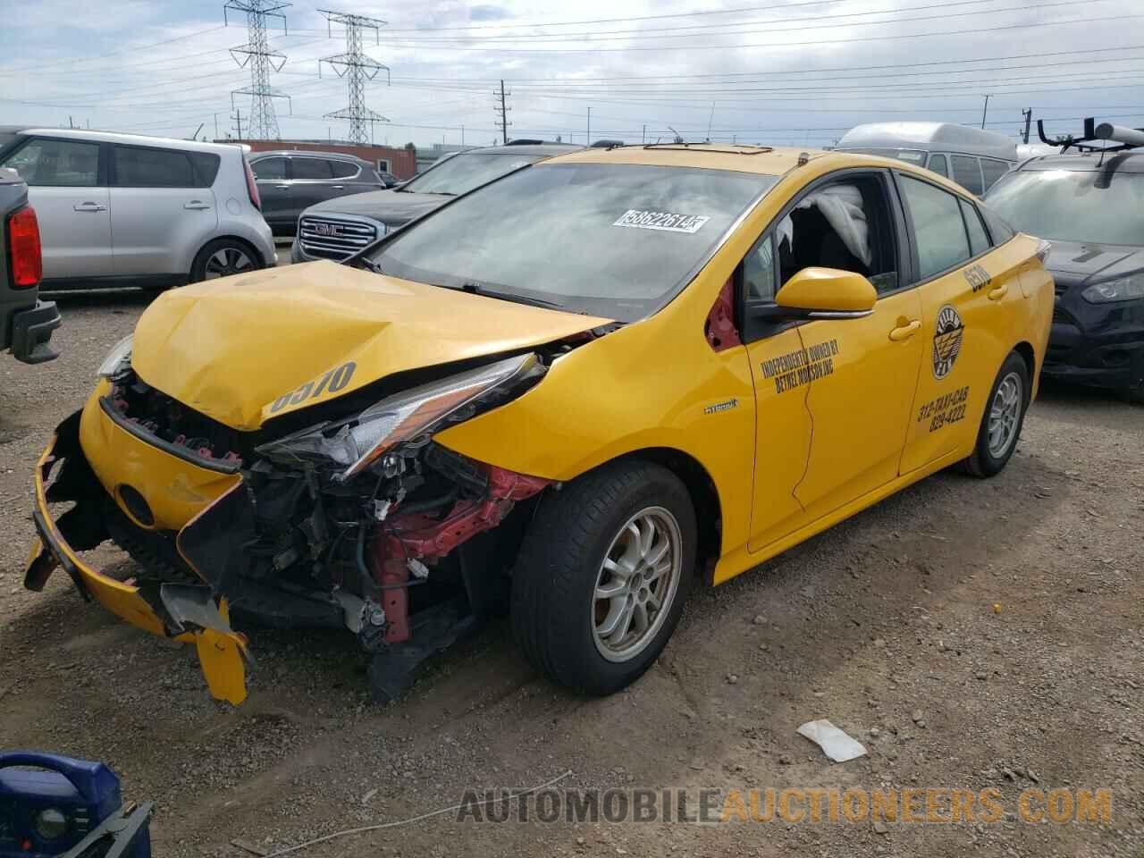 JTDKBRFU6G3516339 TOYOTA PRIUS 2016