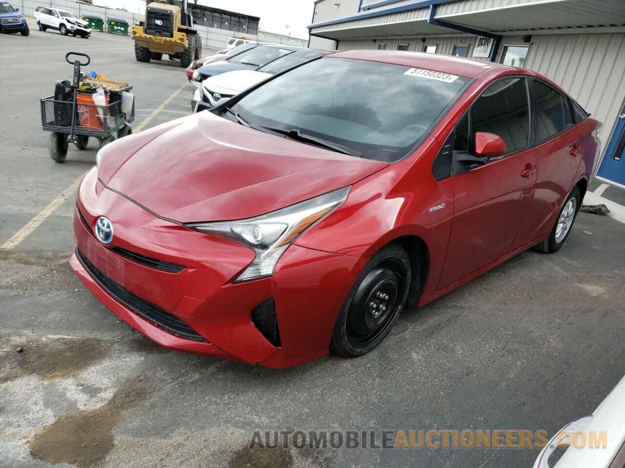 JTDKBRFU6G3527390 TOYOTA PRIUS 2016