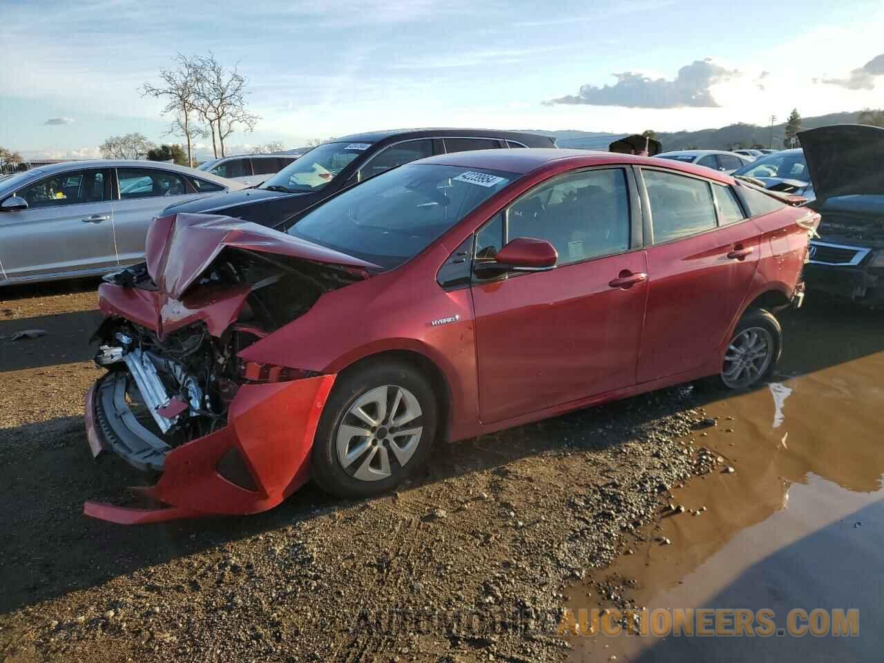 JTDKBRFU6H3054074 TOYOTA PRIUS 2017