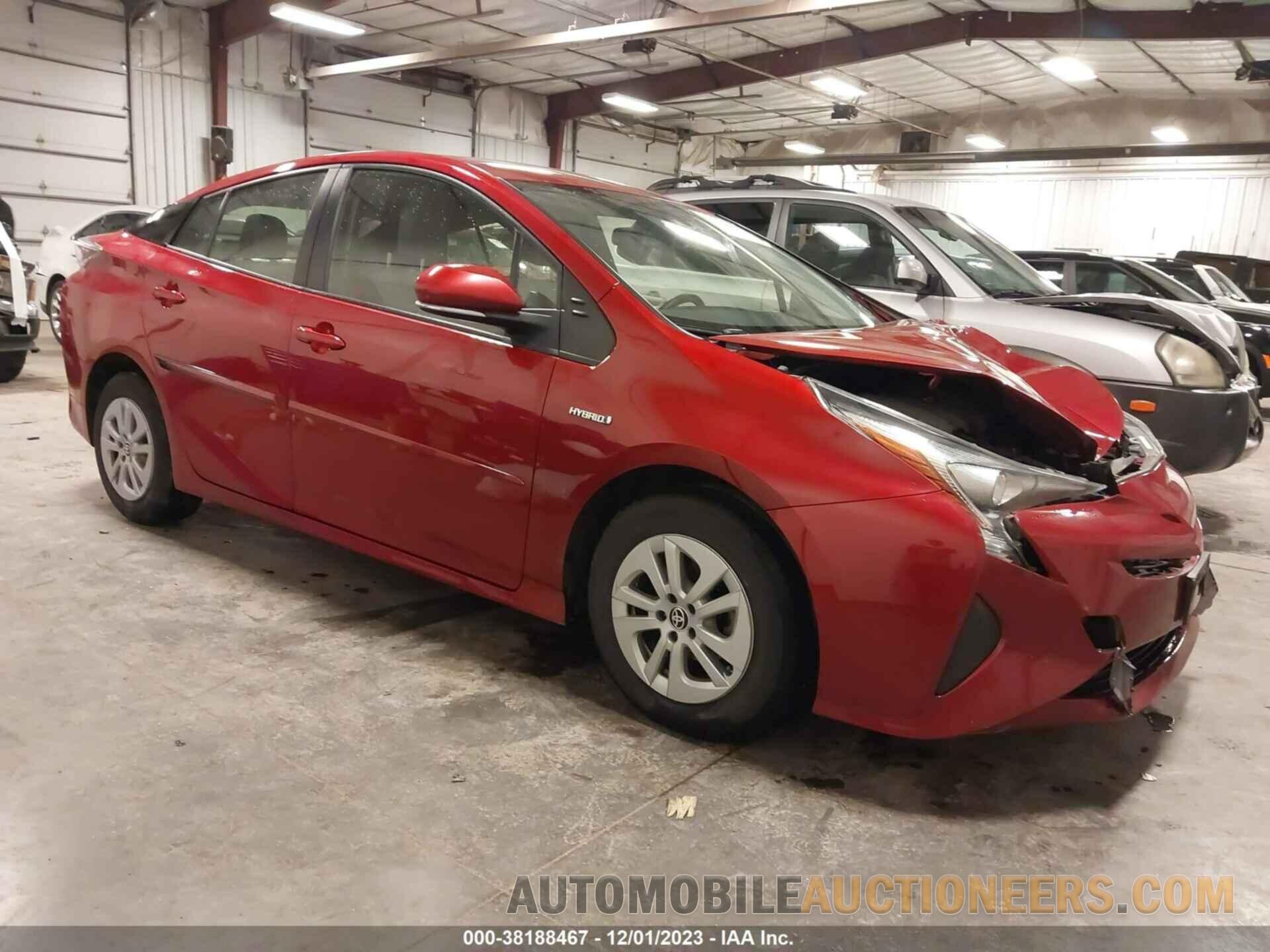 JTDKBRFU6H3534650 TOYOTA PRIUS 2017