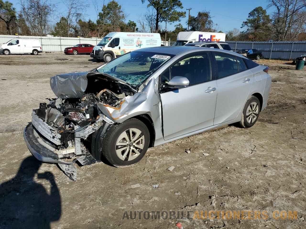 JTDKBRFU6H3569172 TOYOTA PRIUS 2017