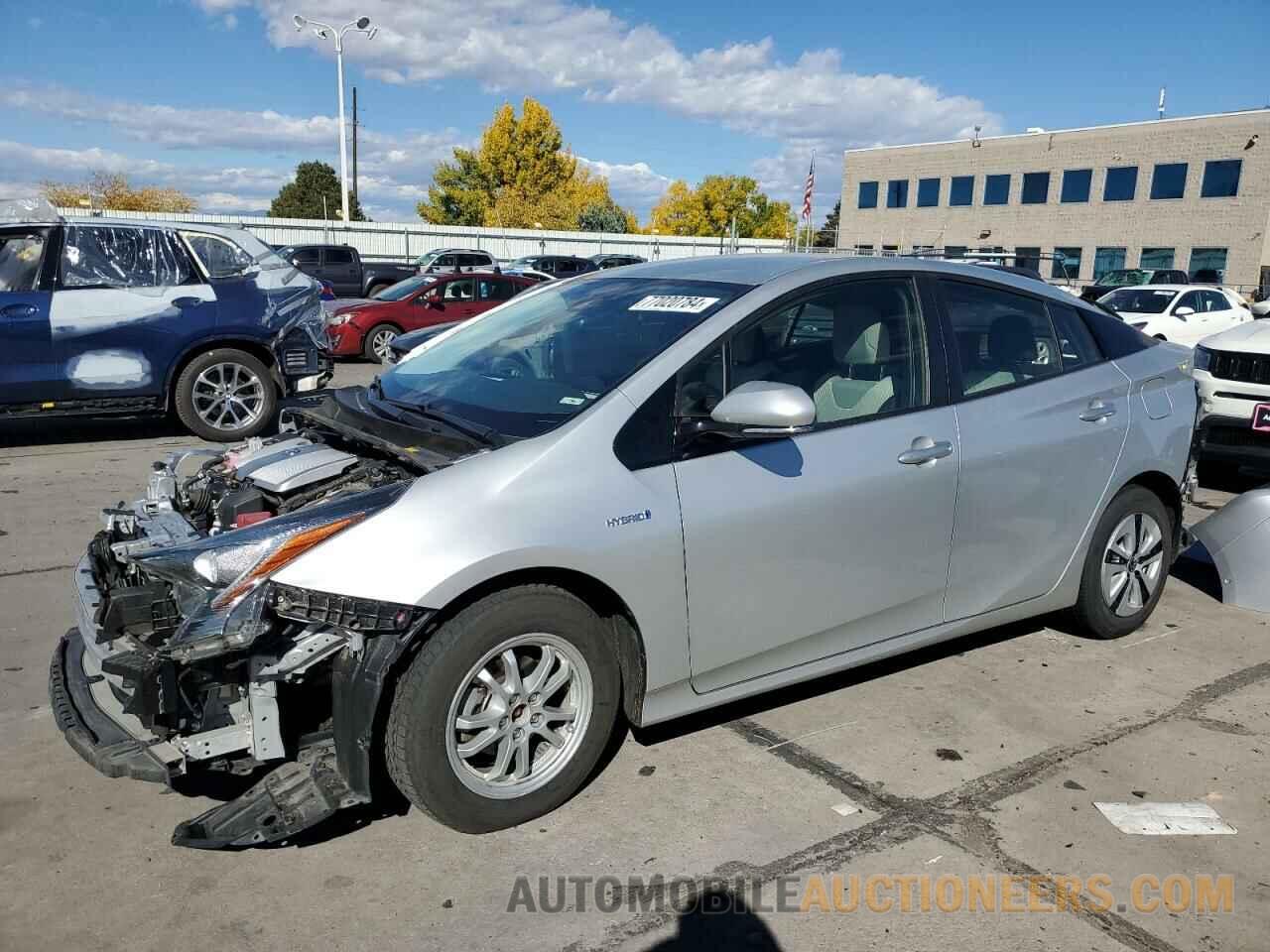 JTDKBRFU6J3059166 TOYOTA PRIUS 2018