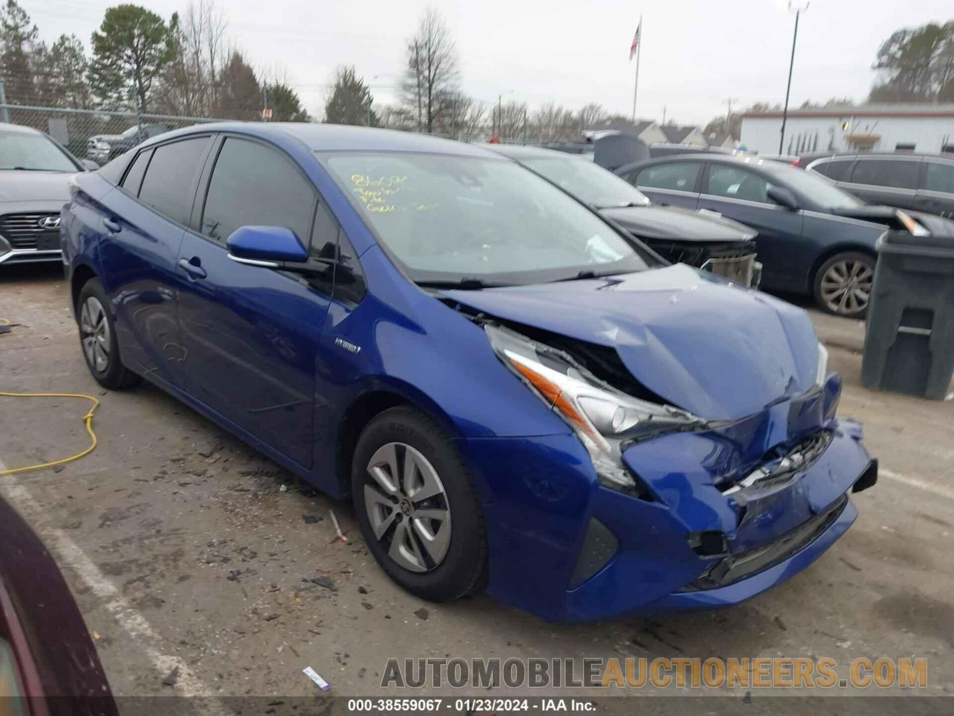 JTDKBRFU6J3063766 TOYOTA PRIUS 2018