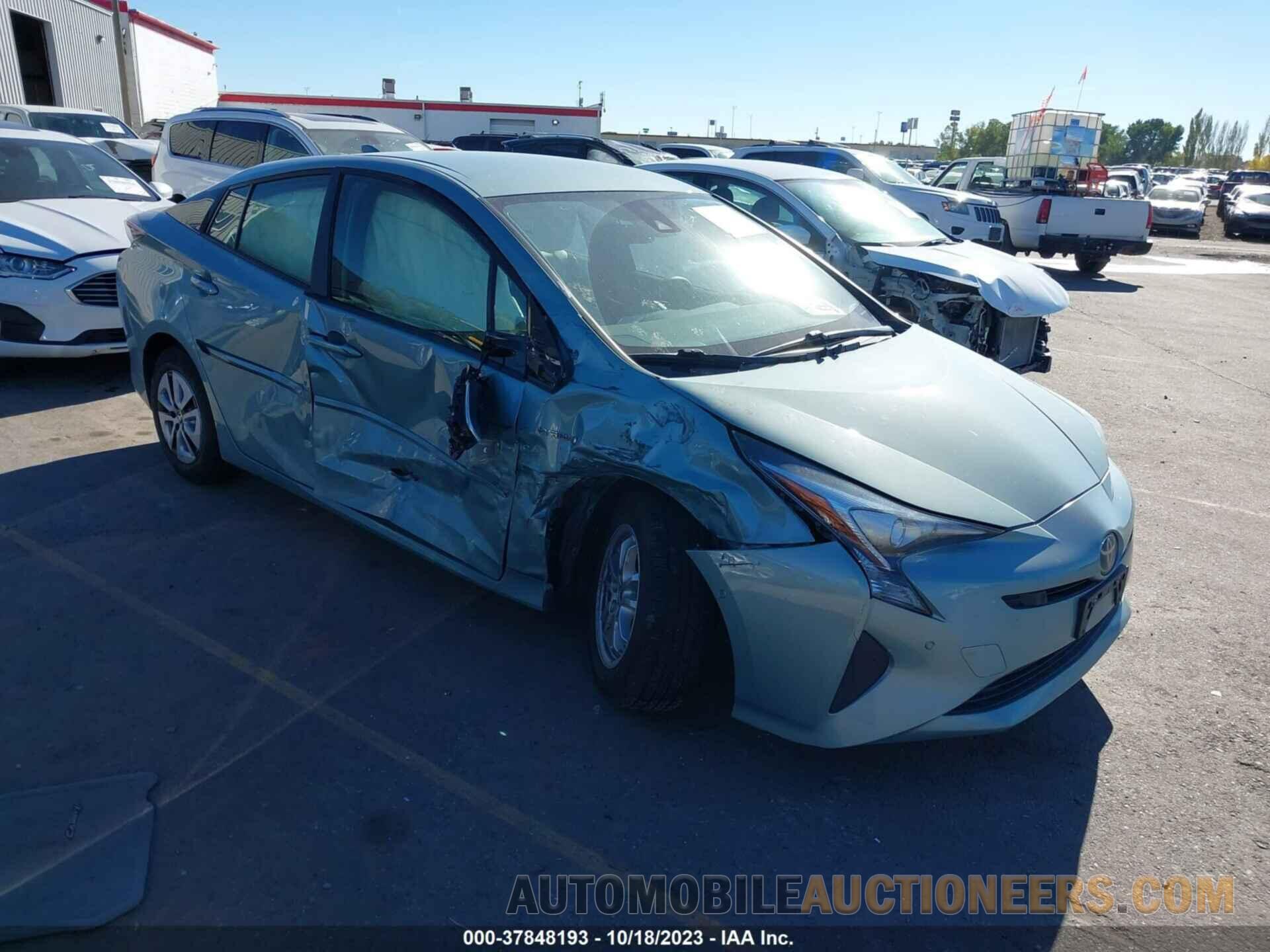 JTDKBRFU6J3066117 TOYOTA PRIUS 2018