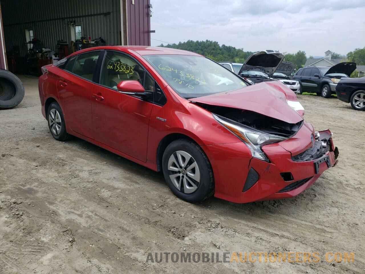 JTDKBRFU6J3068224 TOYOTA PRIUS 2018