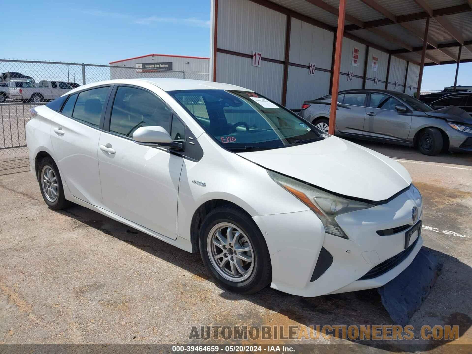 JTDKBRFU6J3074797 TOYOTA PRIUS 2018