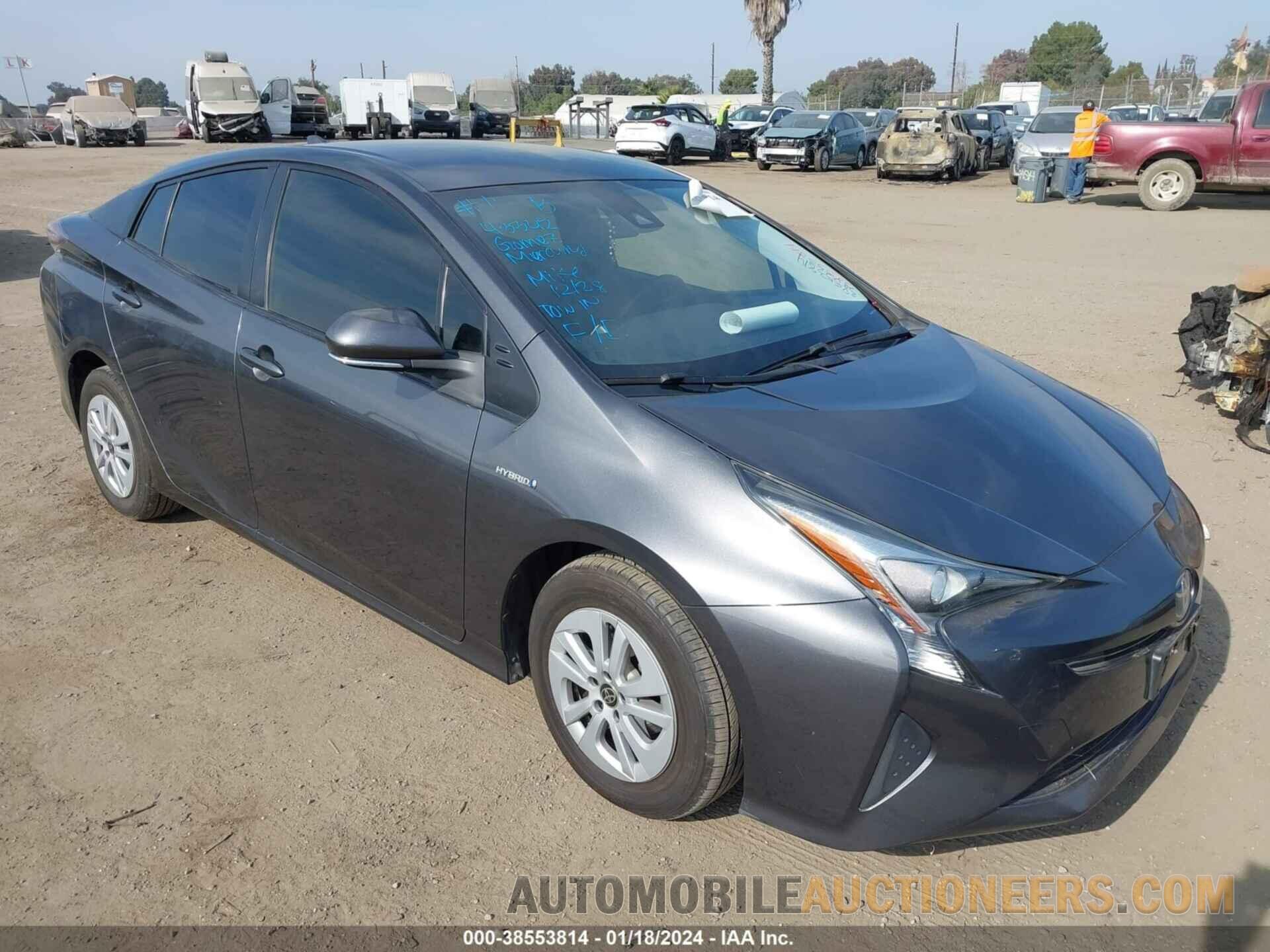 JTDKBRFU6J3081491 TOYOTA PRIUS 2018