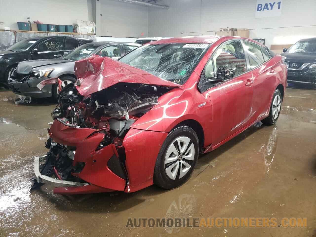 JTDKBRFU6J3585510 TOYOTA PRIUS 2018