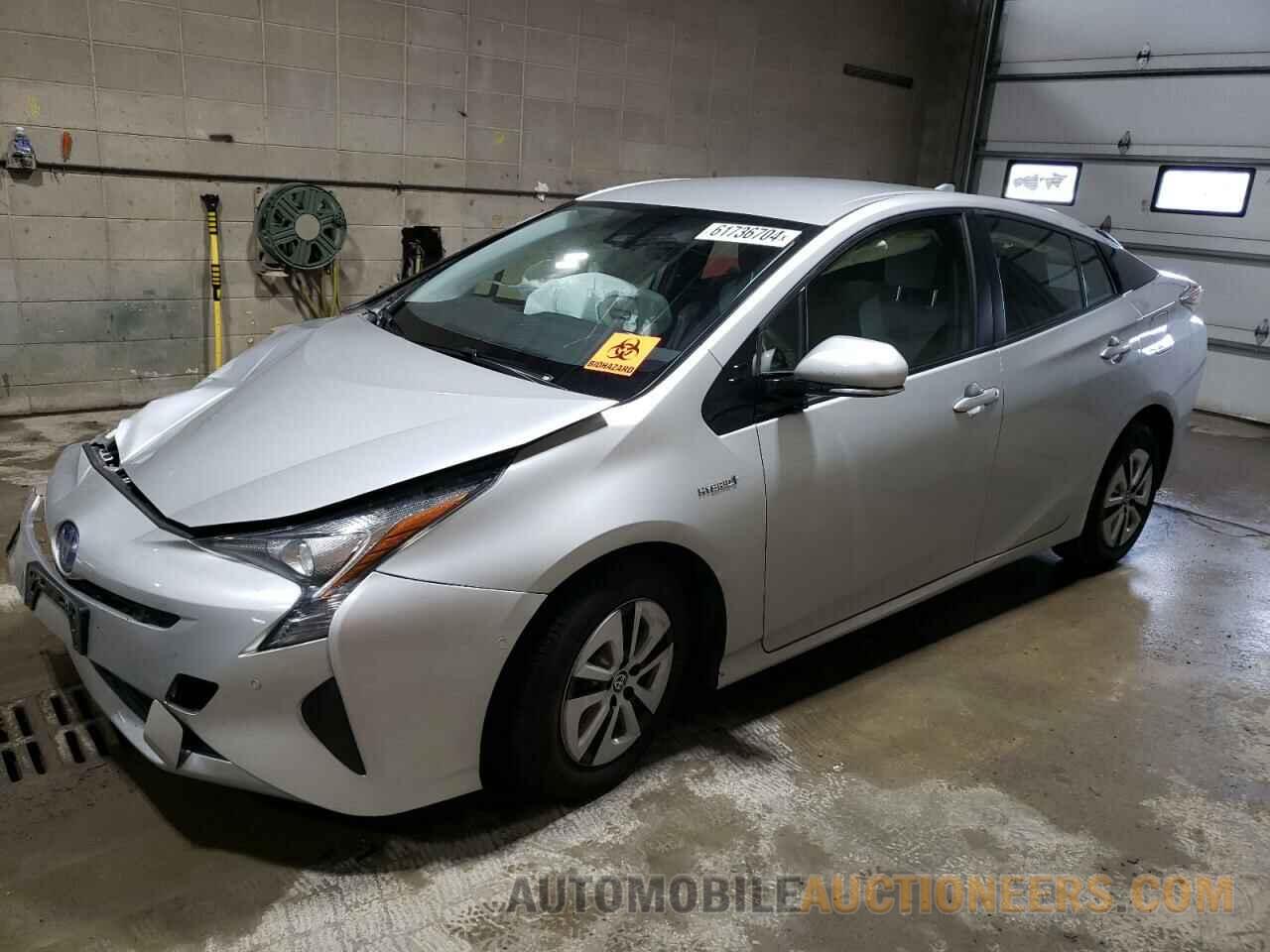 JTDKBRFU6J3589816 TOYOTA PRIUS 2018