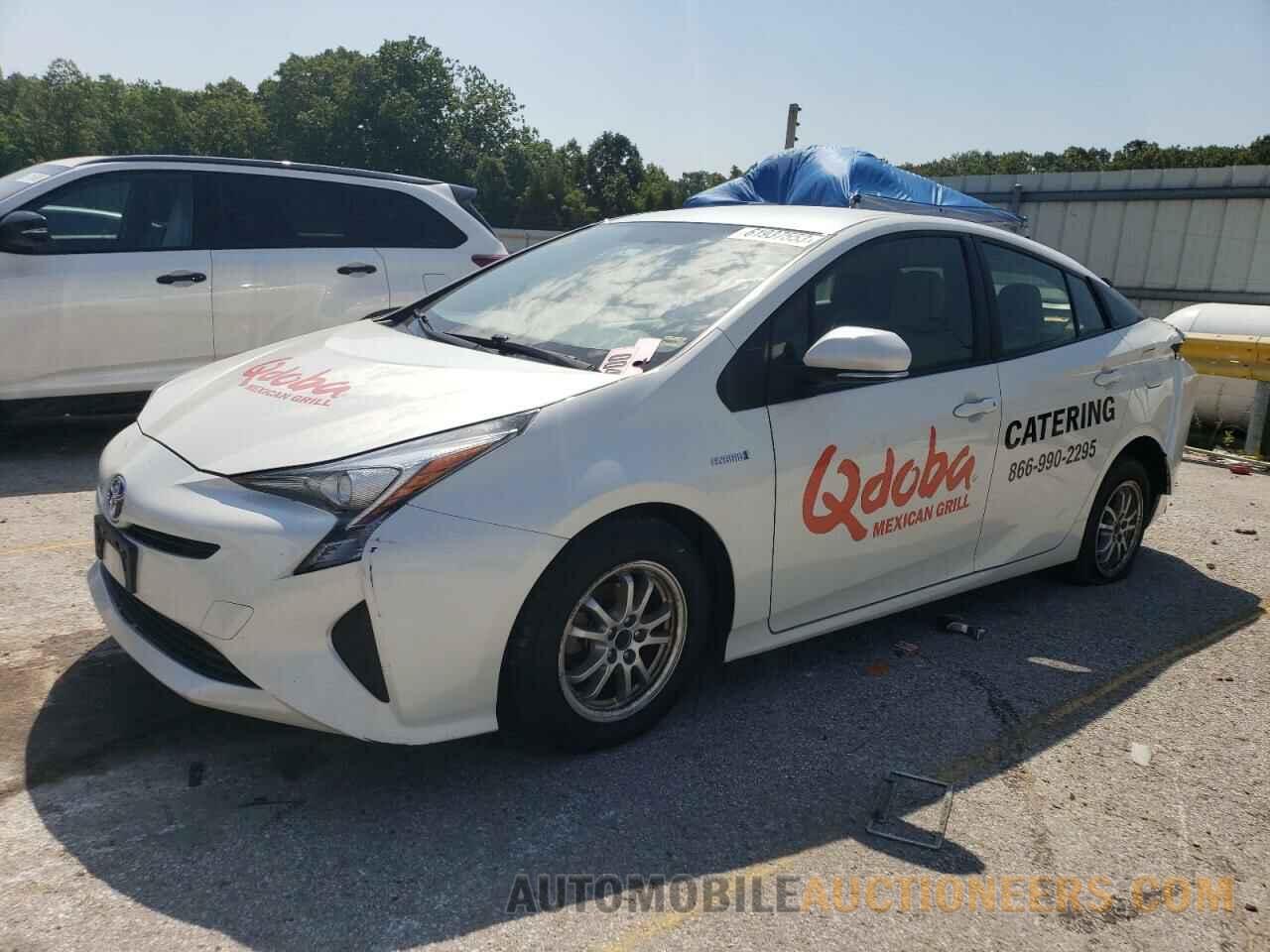 JTDKBRFU7G3010213 TOYOTA PRIUS 2016