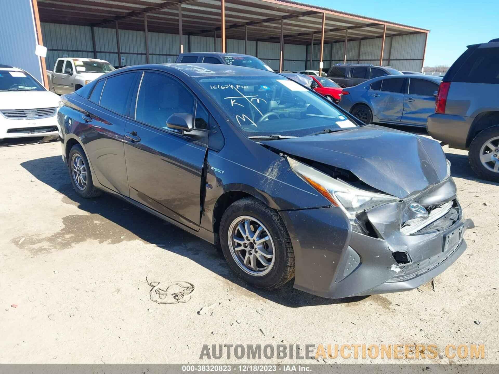 JTDKBRFU7G3512641 TOYOTA PRIUS 2016