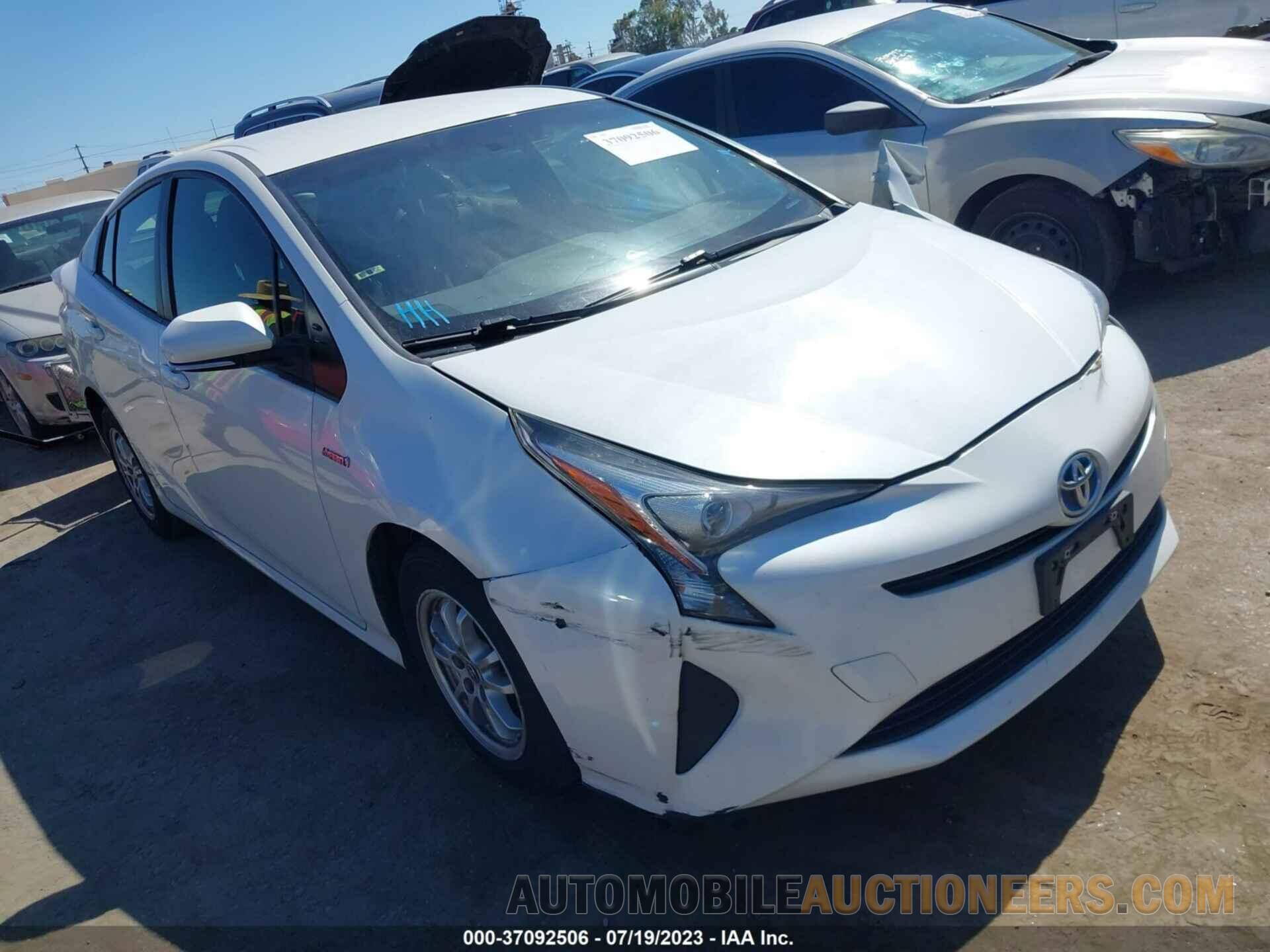 JTDKBRFU7G3516379 TOYOTA PRIUS 2016