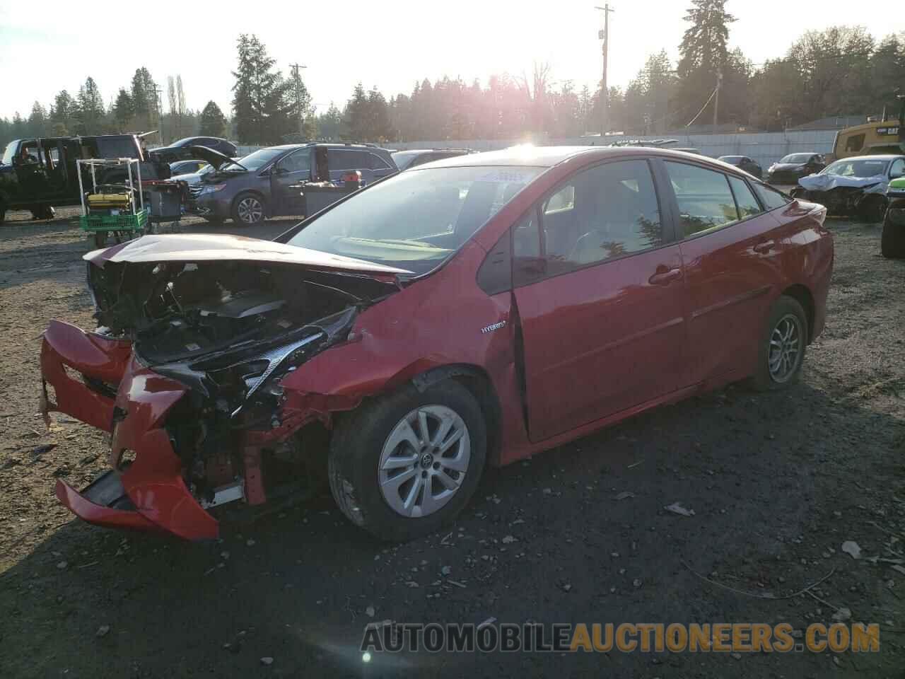 JTDKBRFU7G3528466 TOYOTA PRIUS 2016