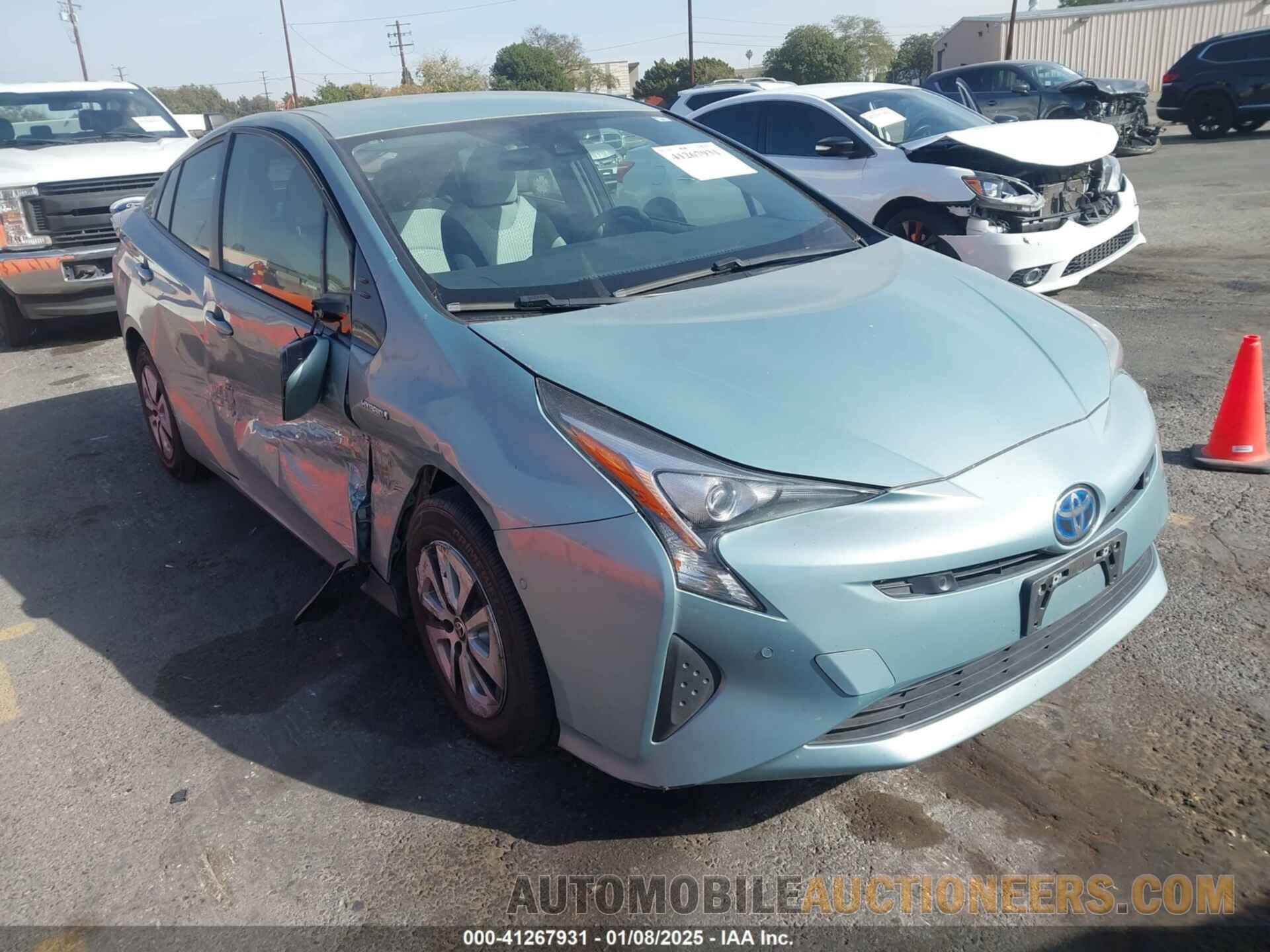 JTDKBRFU7H3044380 TOYOTA PRIUS 2017