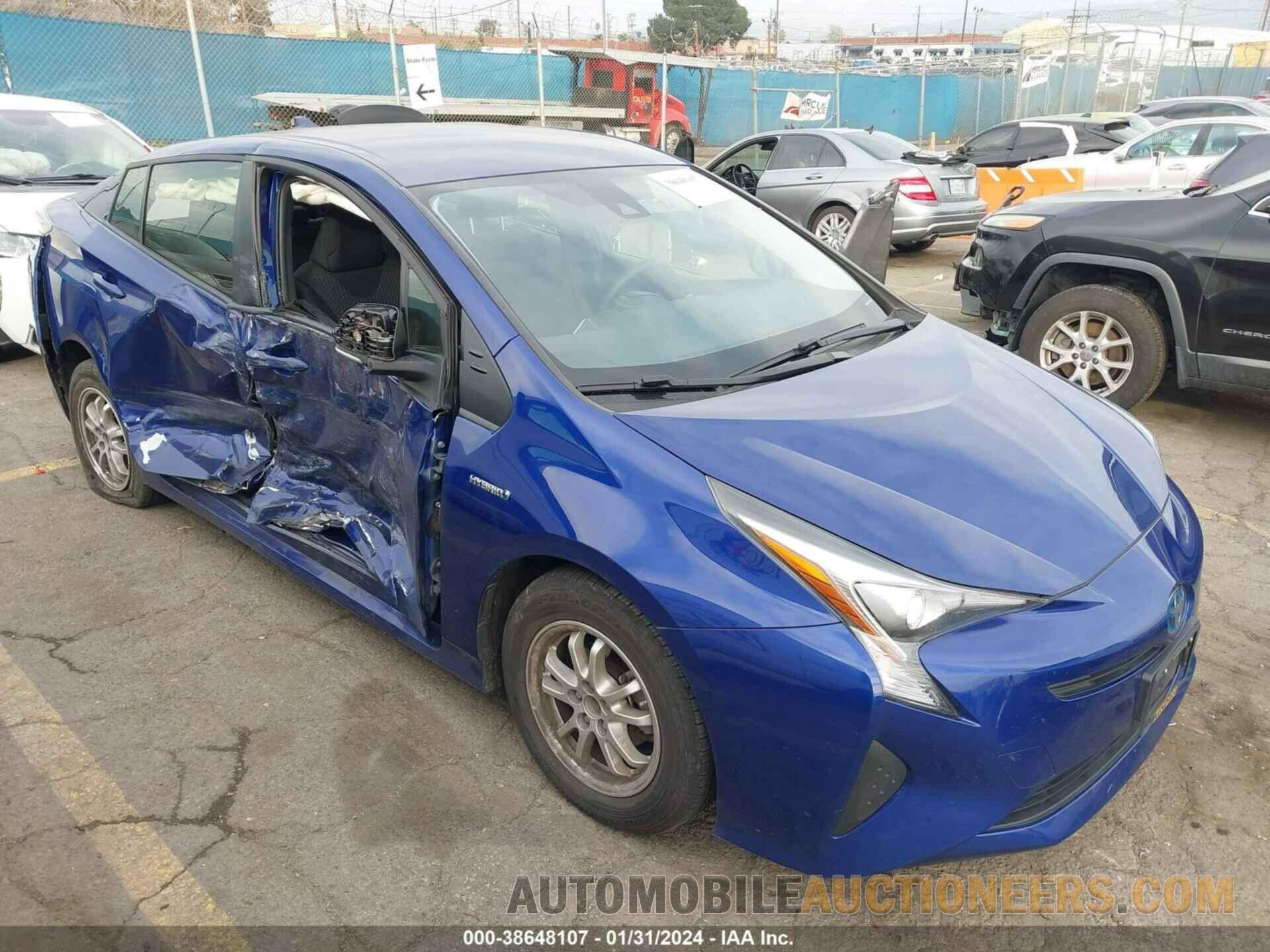 JTDKBRFU7H3553000 TOYOTA PRIUS 2017