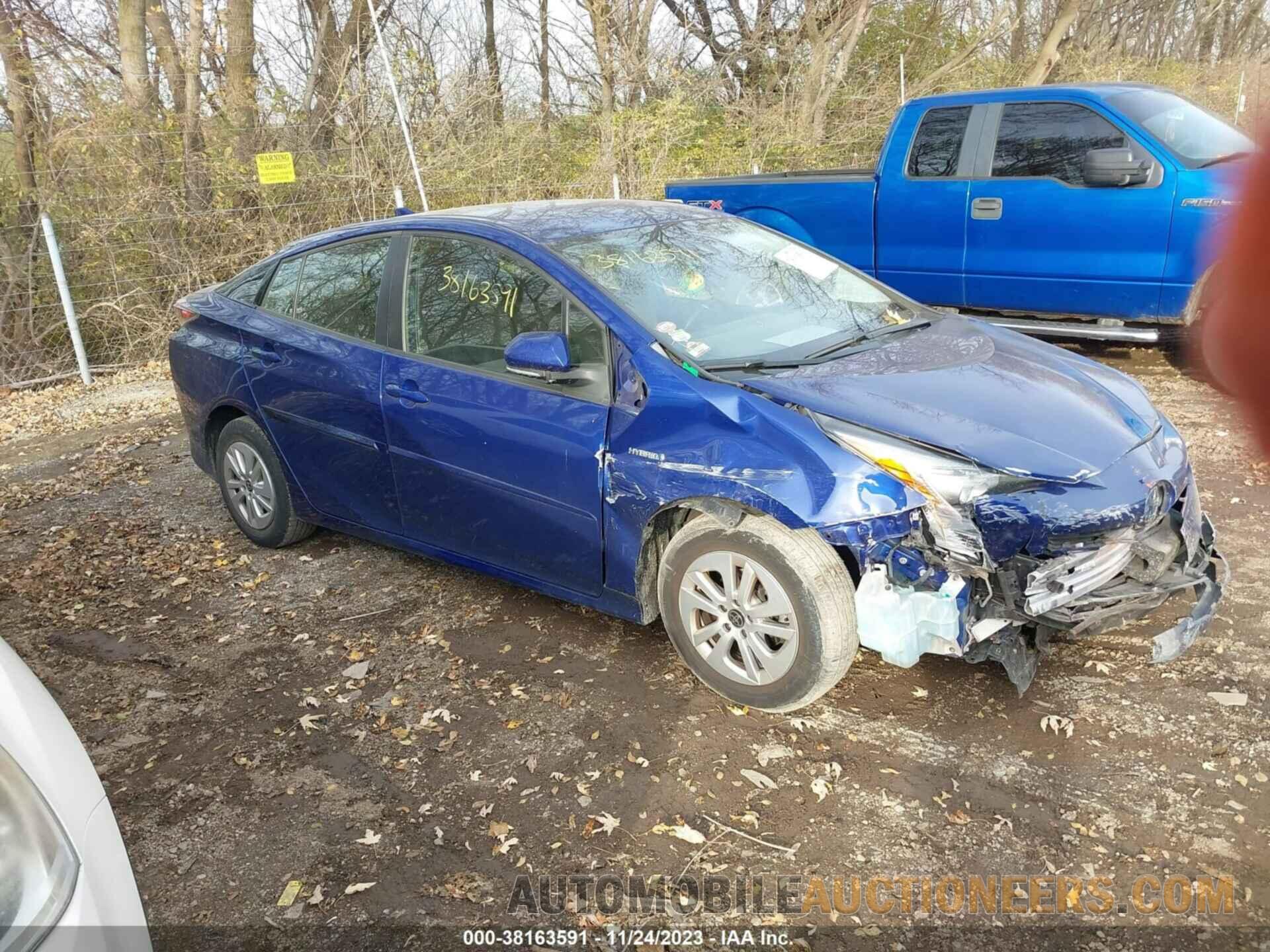 JTDKBRFU7H3553806 TOYOTA PRIUS 2017