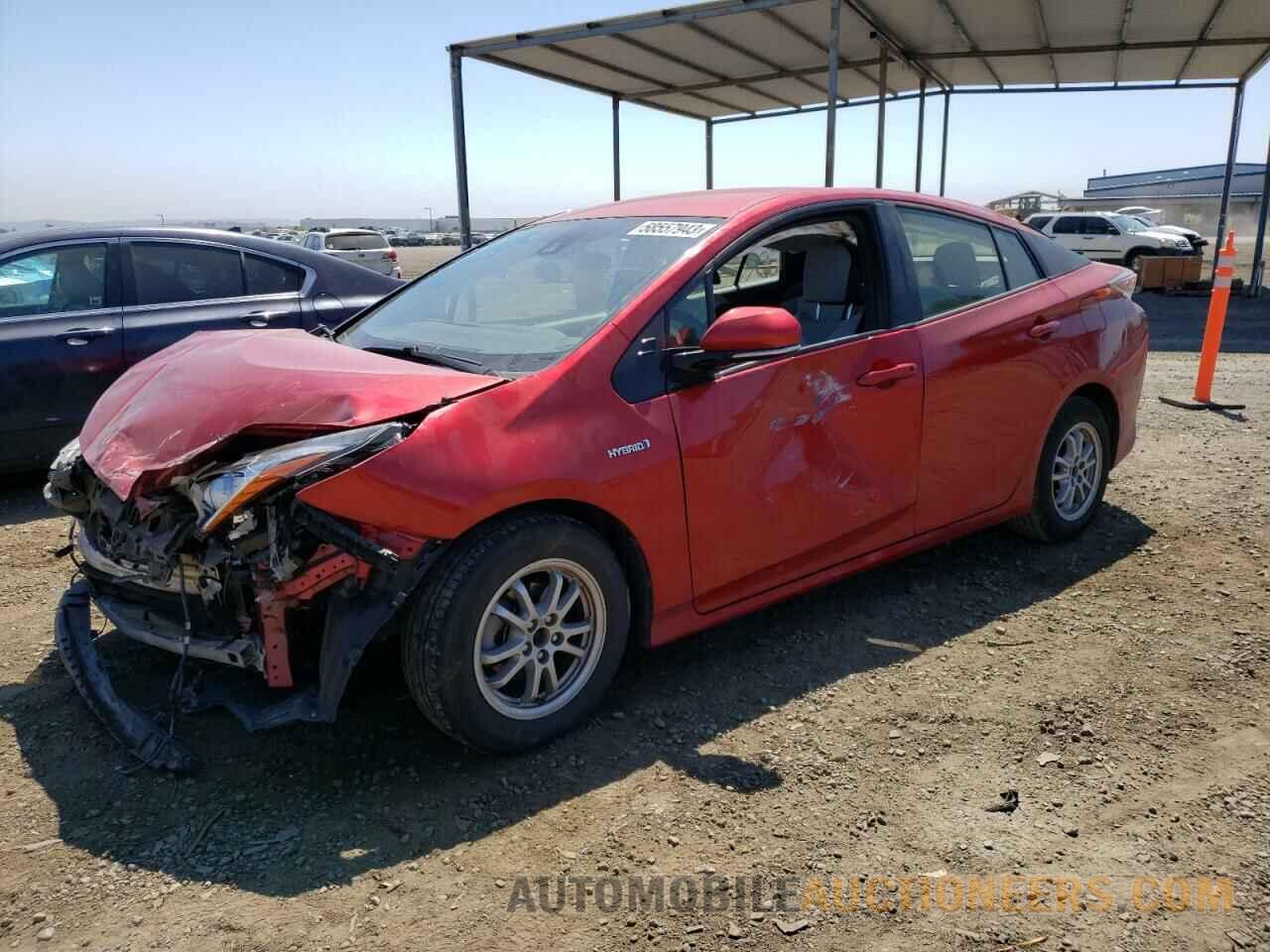 JTDKBRFU7H3564630 TOYOTA PRIUS 2017