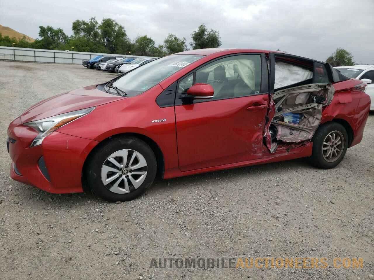 JTDKBRFU7H3570816 TOYOTA PRIUS 2017