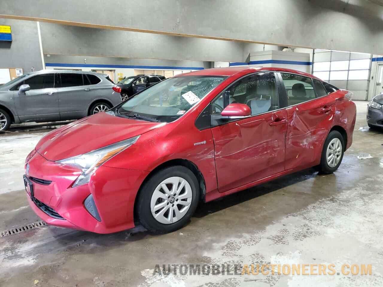 JTDKBRFU7J3064165 TOYOTA PRIUS 2018