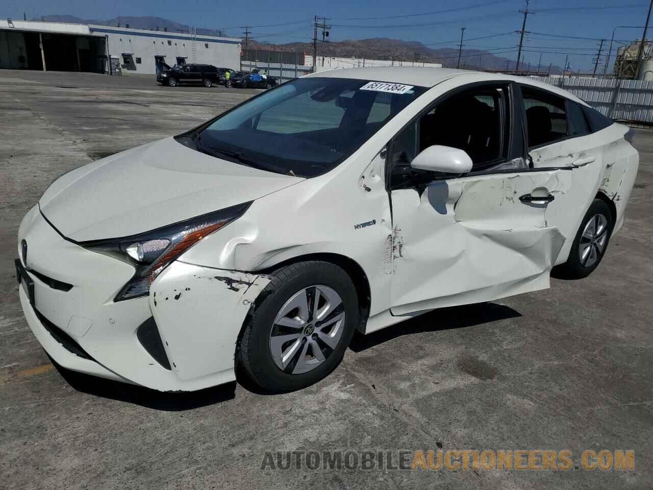 JTDKBRFU7J3066093 TOYOTA PRIUS 2018