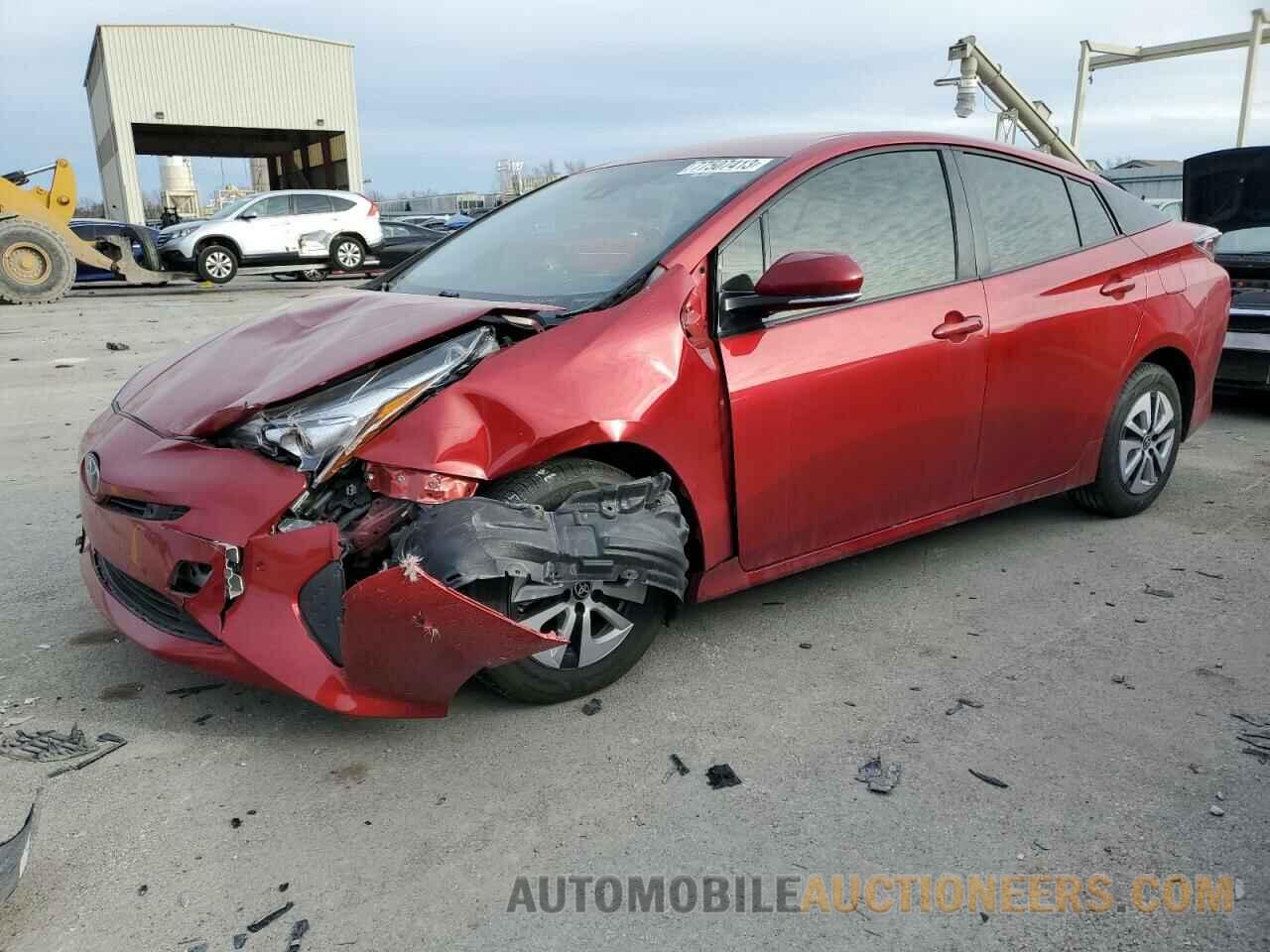 JTDKBRFU7J3066420 TOYOTA PRIUS 2018