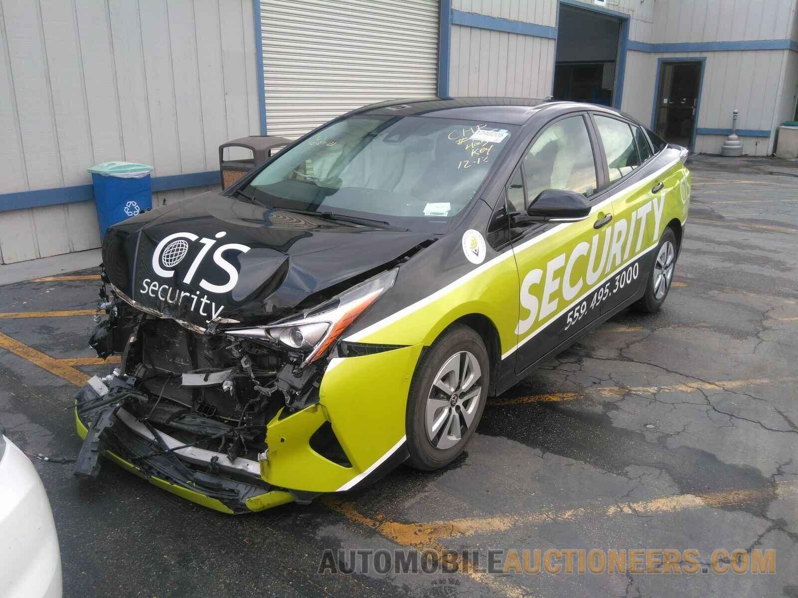 JTDKBRFU7J3074257 Toyota Prius 2018