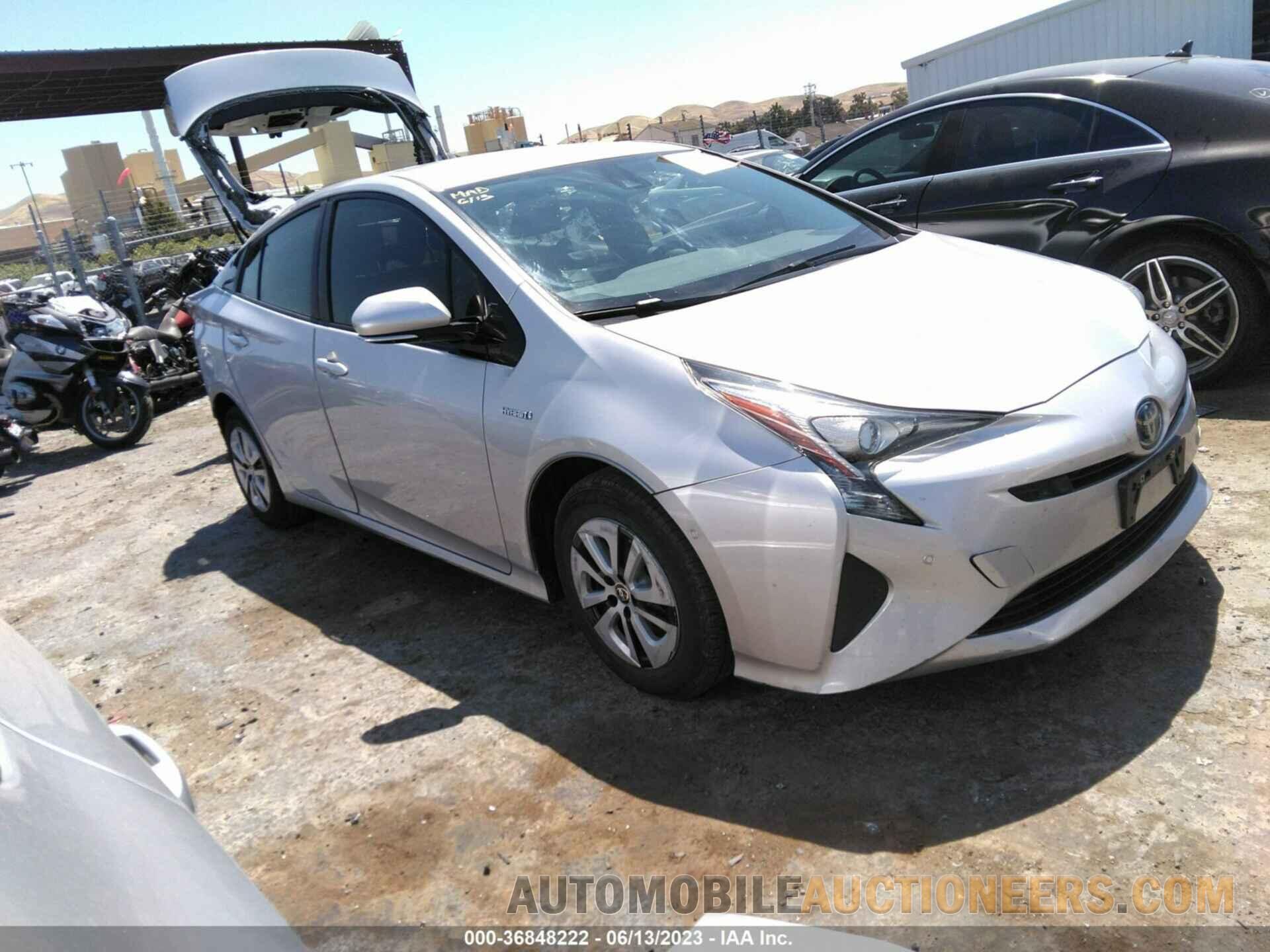 JTDKBRFU7J3592420 TOYOTA PRIUS 2018