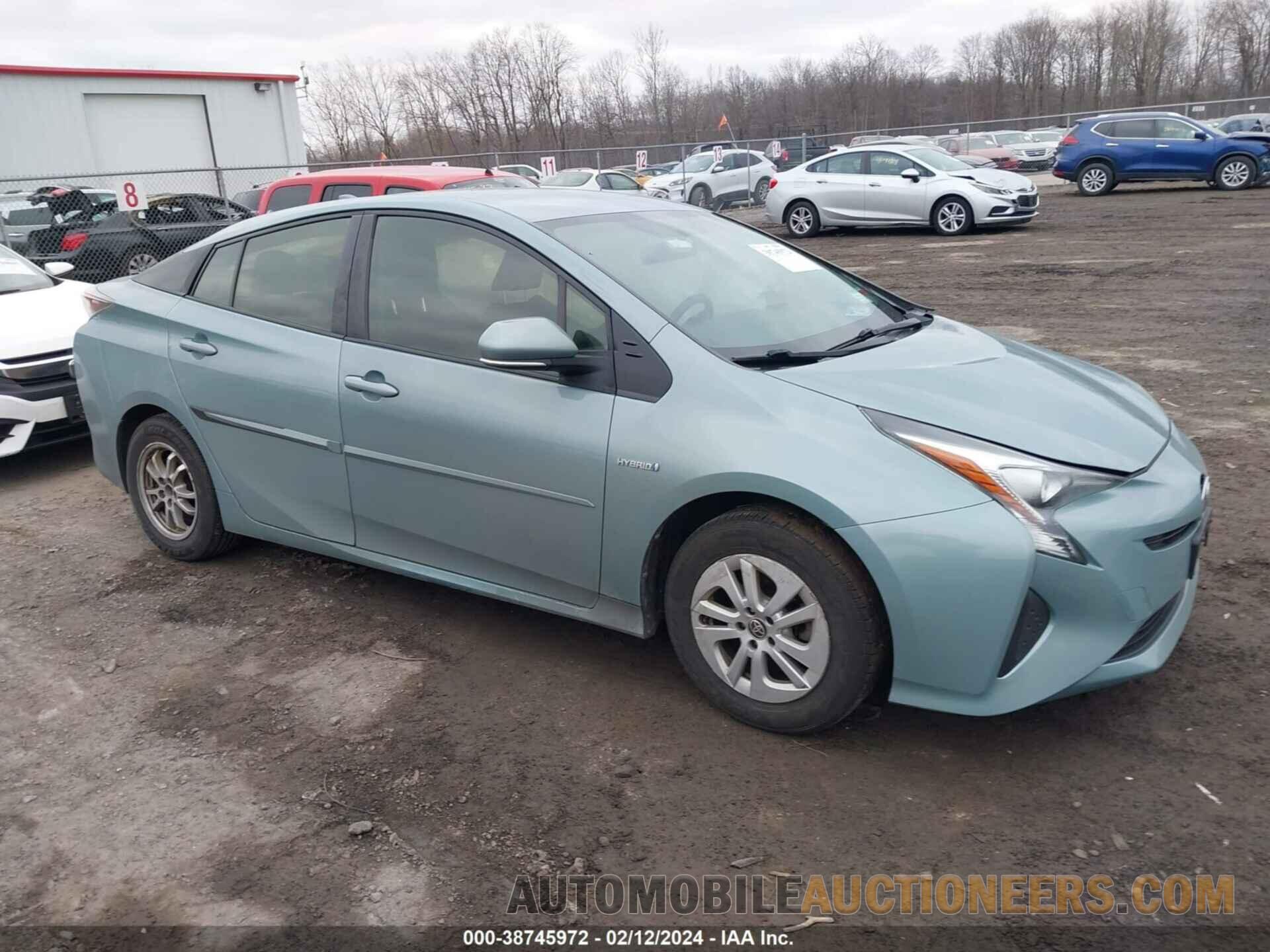 JTDKBRFU8G3001701 TOYOTA PRIUS 2016