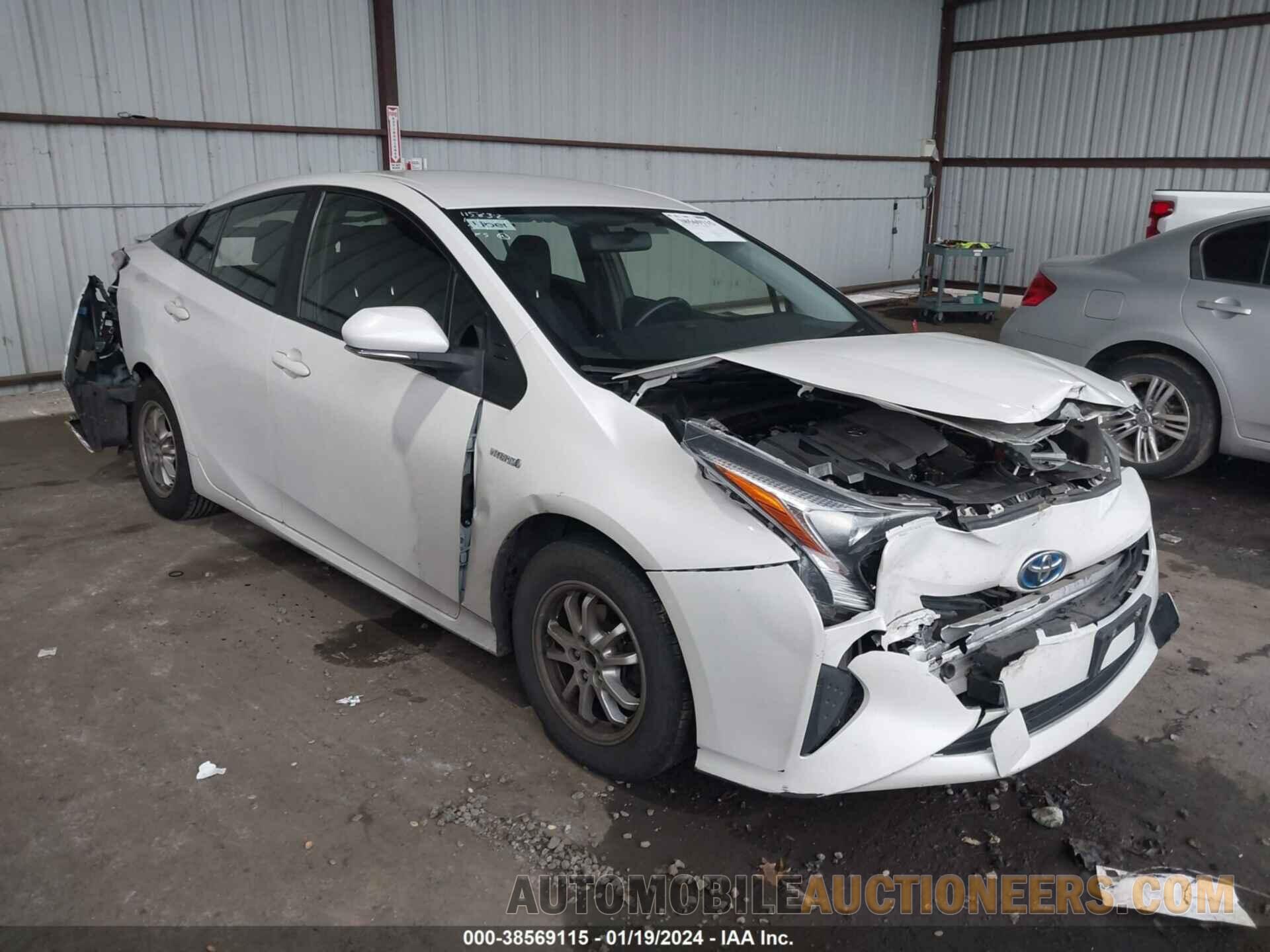 JTDKBRFU8G3003707 TOYOTA PRIUS 2016