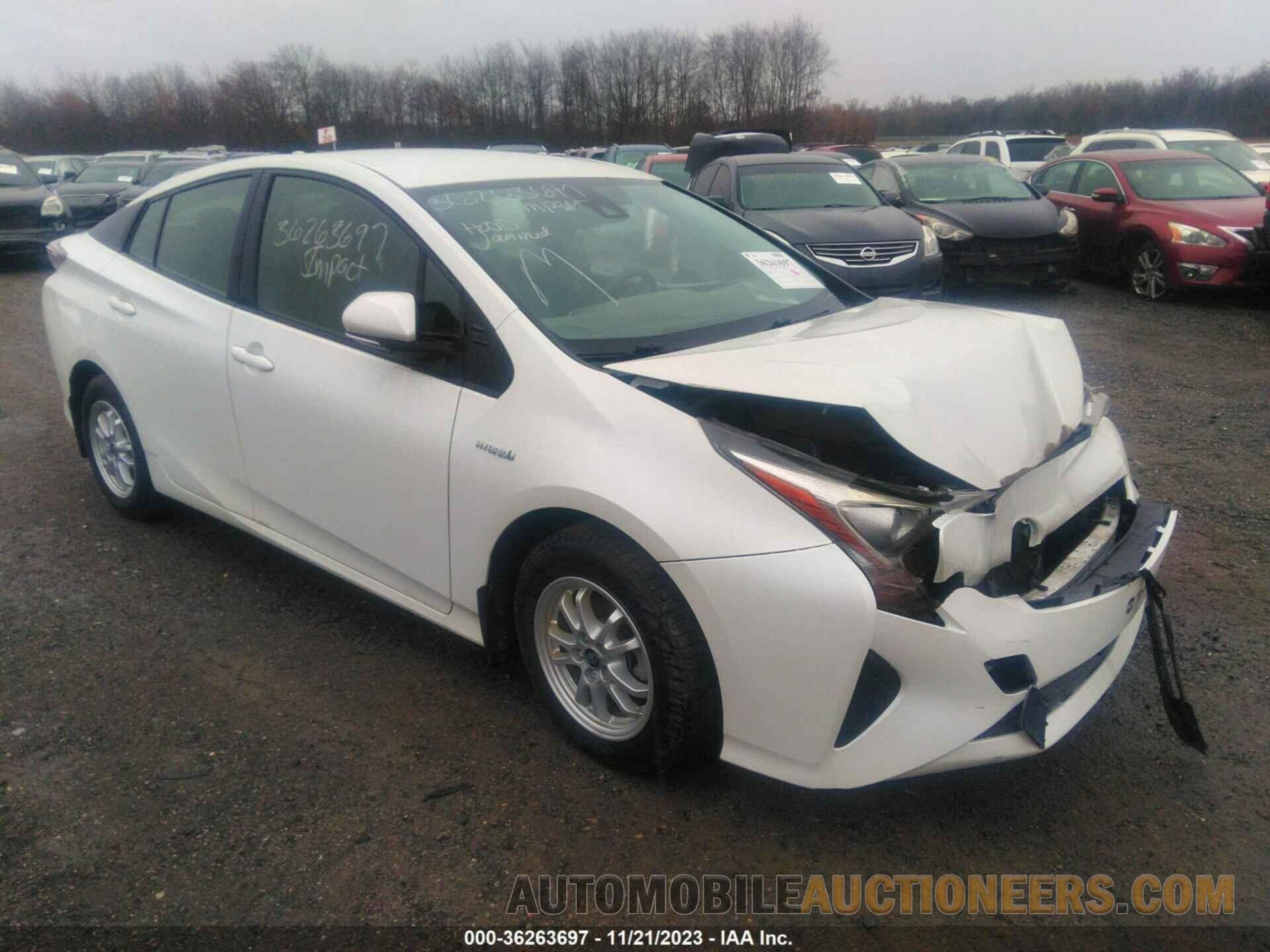 JTDKBRFU8G3010530 TOYOTA PRIUS 2016